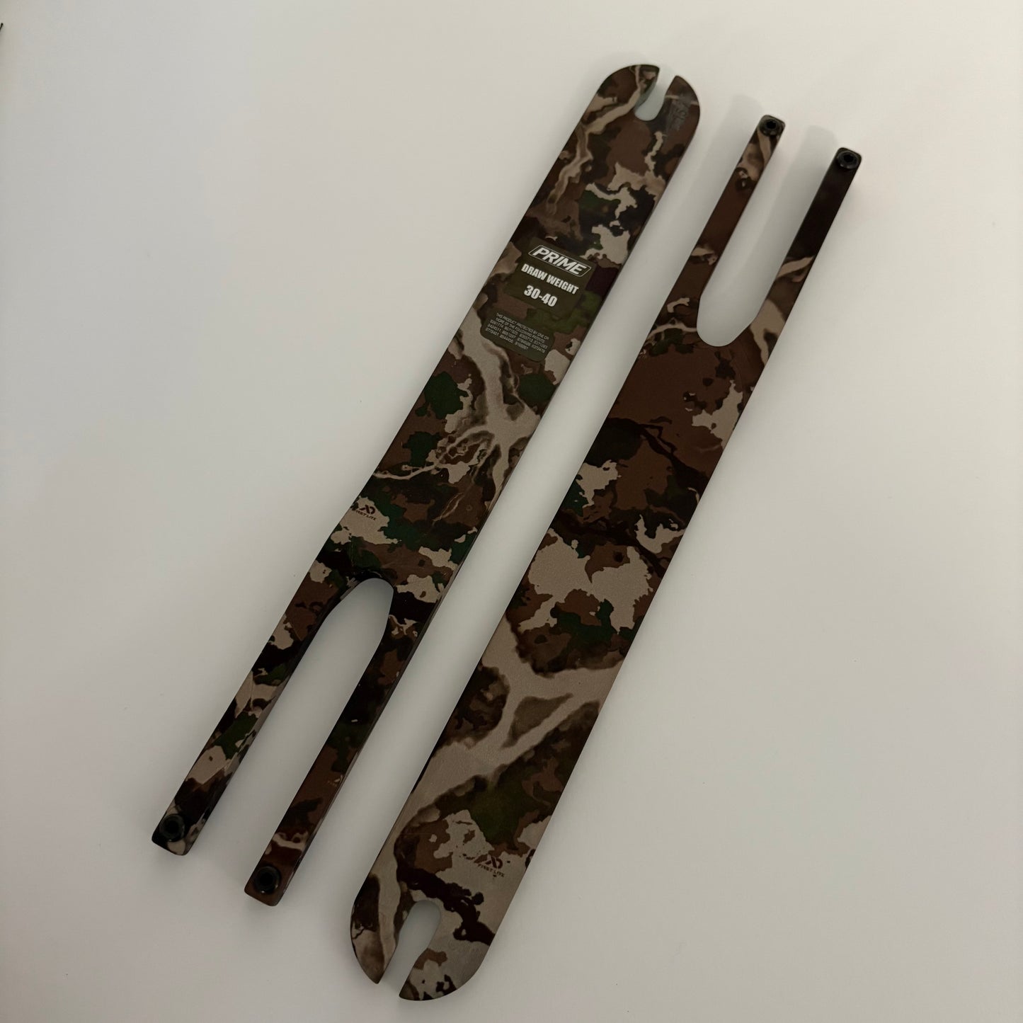 Prime PL40 Standard Compound Limbs 30-40 lbs Fusion Camo - Show Model (#234)