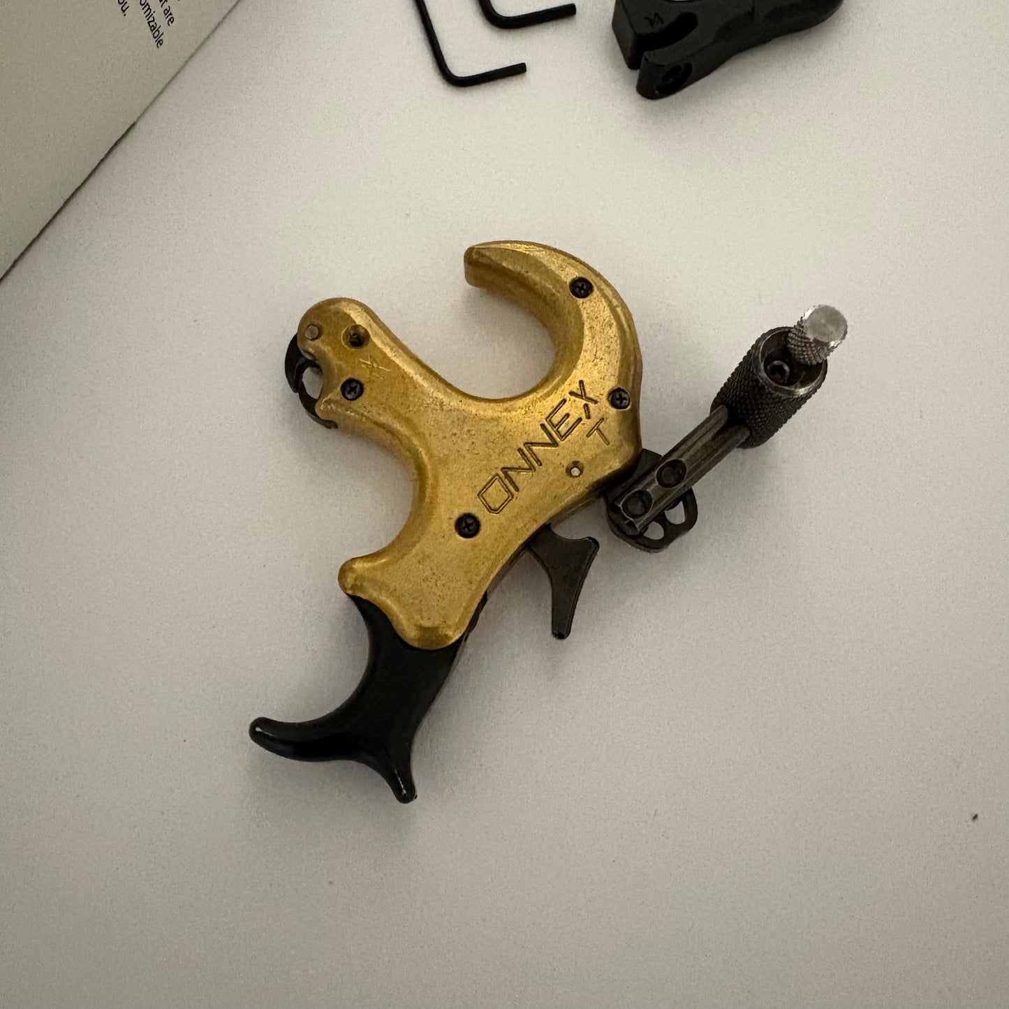 Stan Onnex Thumb Trigger Release Heavy Metal Size M - Used (#297)