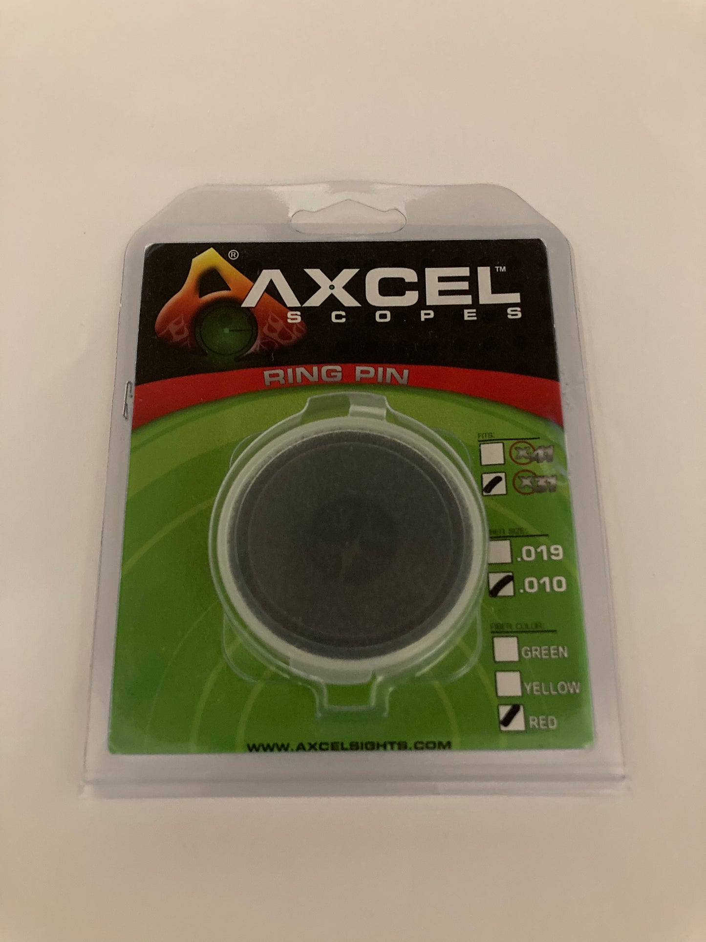 Axcel X31/AV31 Fiber Optic Ring Pin .010'' - NEW