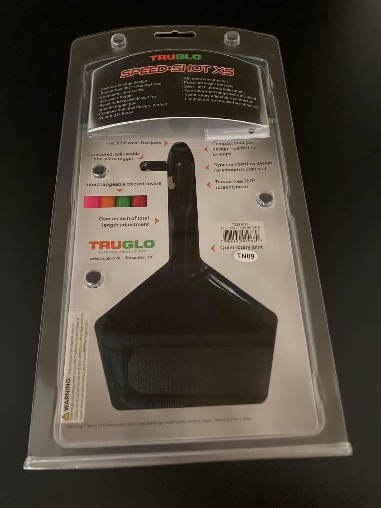 TruGlo Speed Shot XS Wrist Release - NEW (#208)