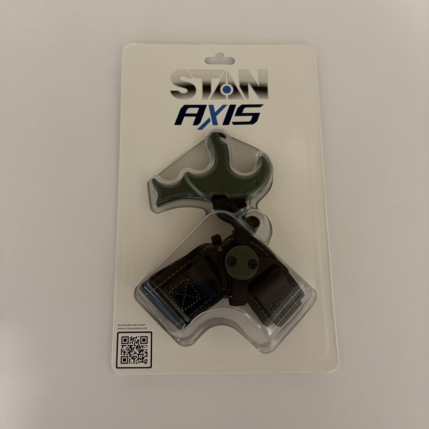 Stan Axis Trigger Release with Optional Wrist Strap Sage Green - NEW (#288)