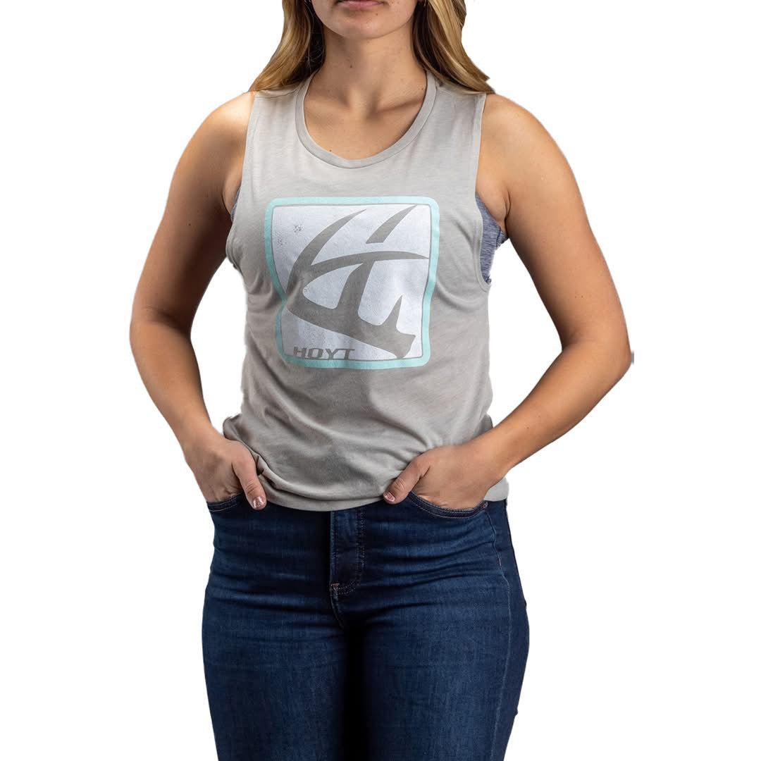 Hoyt Ladies Tank Top 'Antler' Size L/XL - NEW (#G48-49)