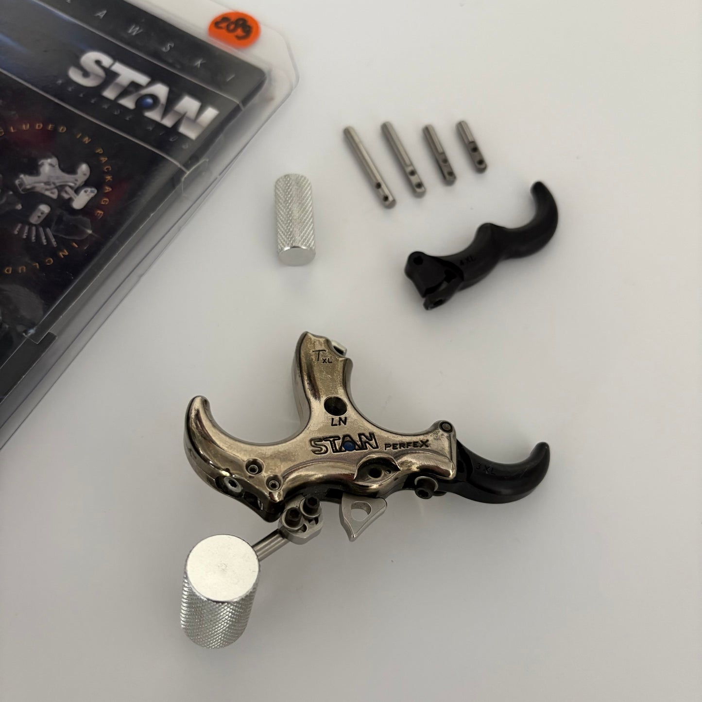 Stan PerfeX Long Neck Trigger Release Size XL Heavy Metal - Used (#289)