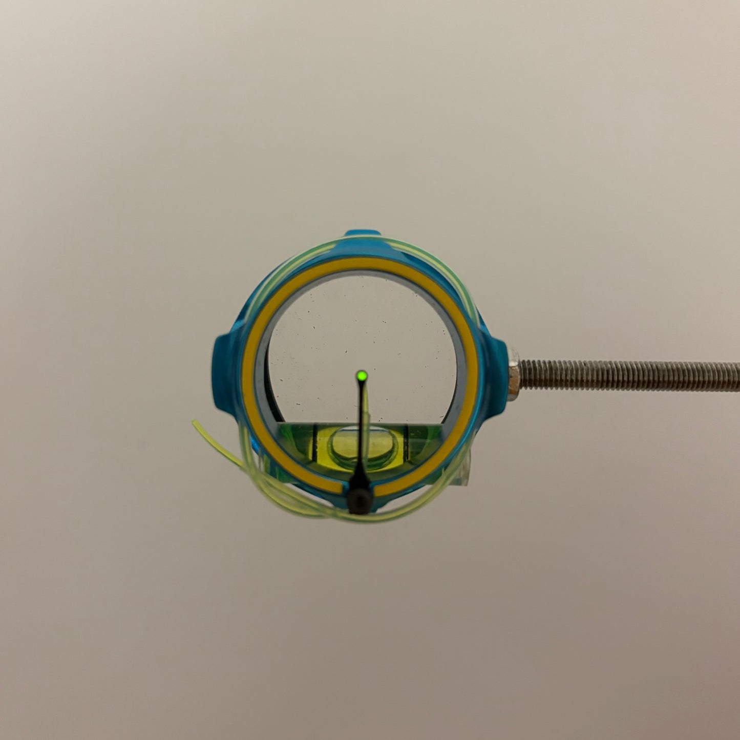 Mybo Tenzone Compound Scope Teal With Fiber 6x Lens - Used (#OG87)