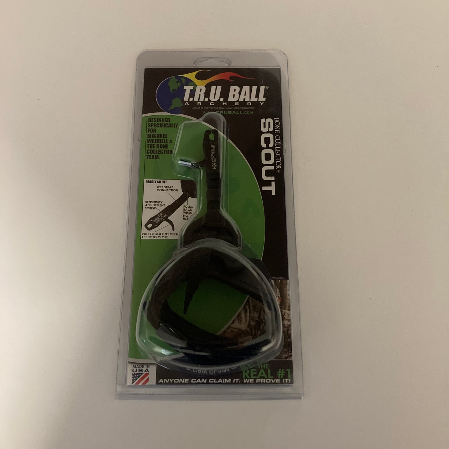 TRU Ball Scout Wrist Release Bone Collector Series - NEW (#225)
