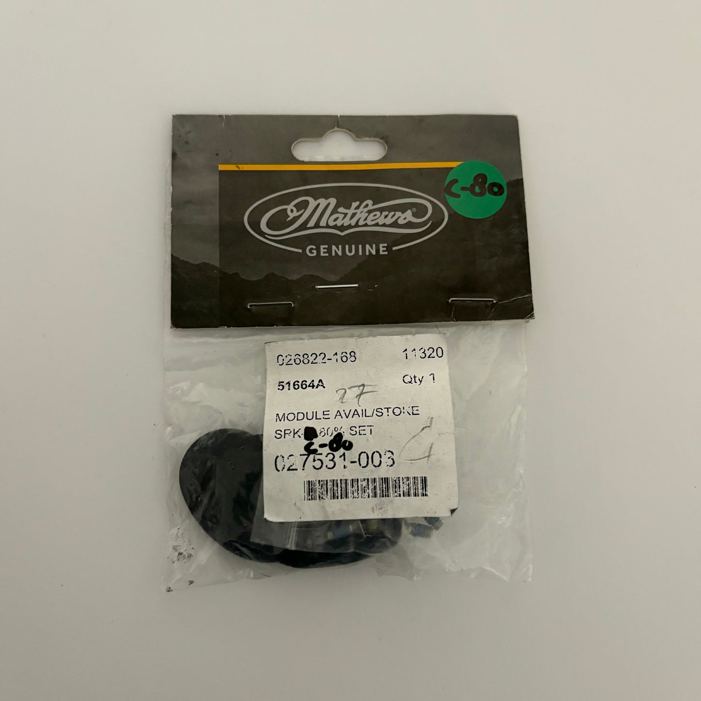Mathews SRK Module Set Stoke/Prima/Avail C-80% - NEW