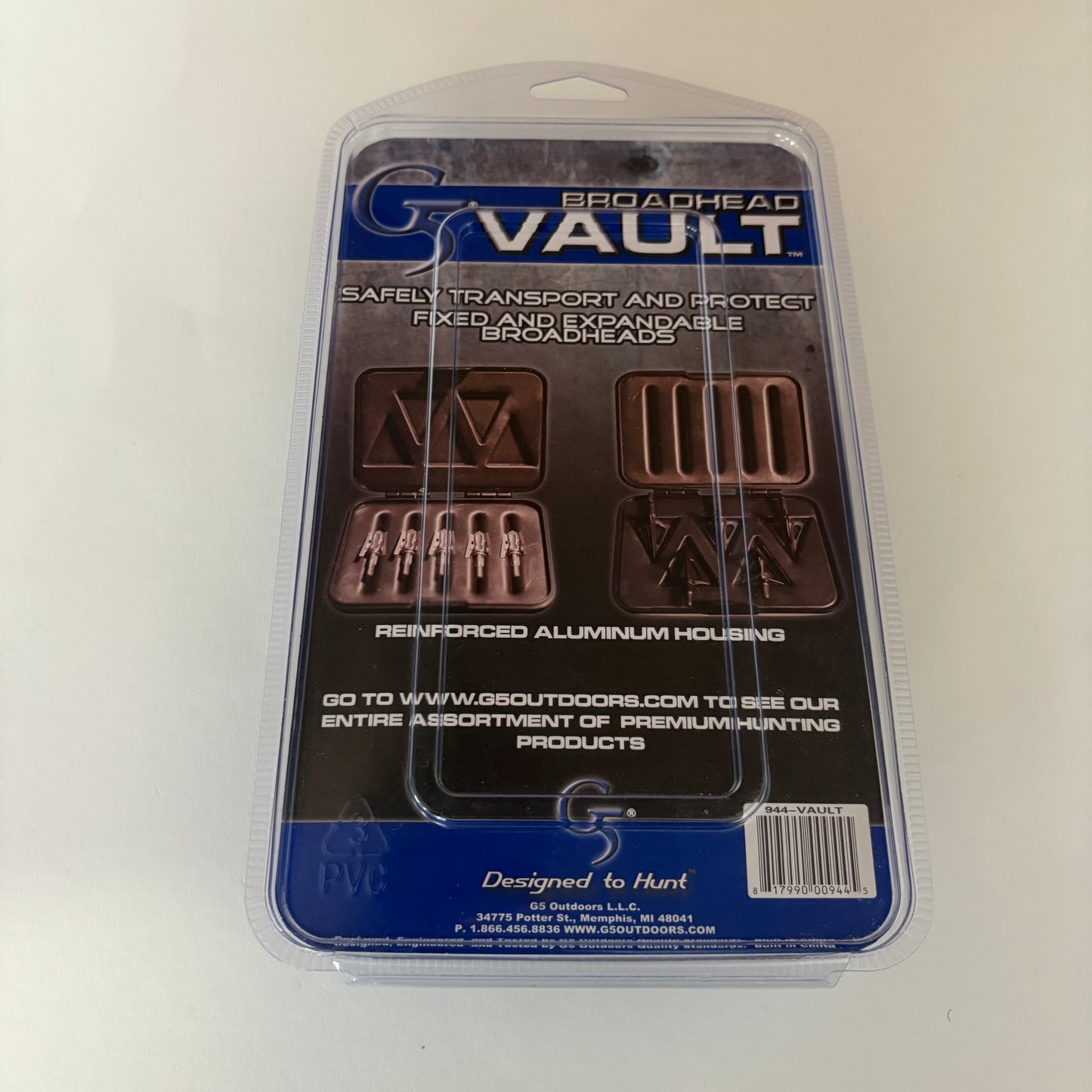 G5 Vault Broadhead Protection Case