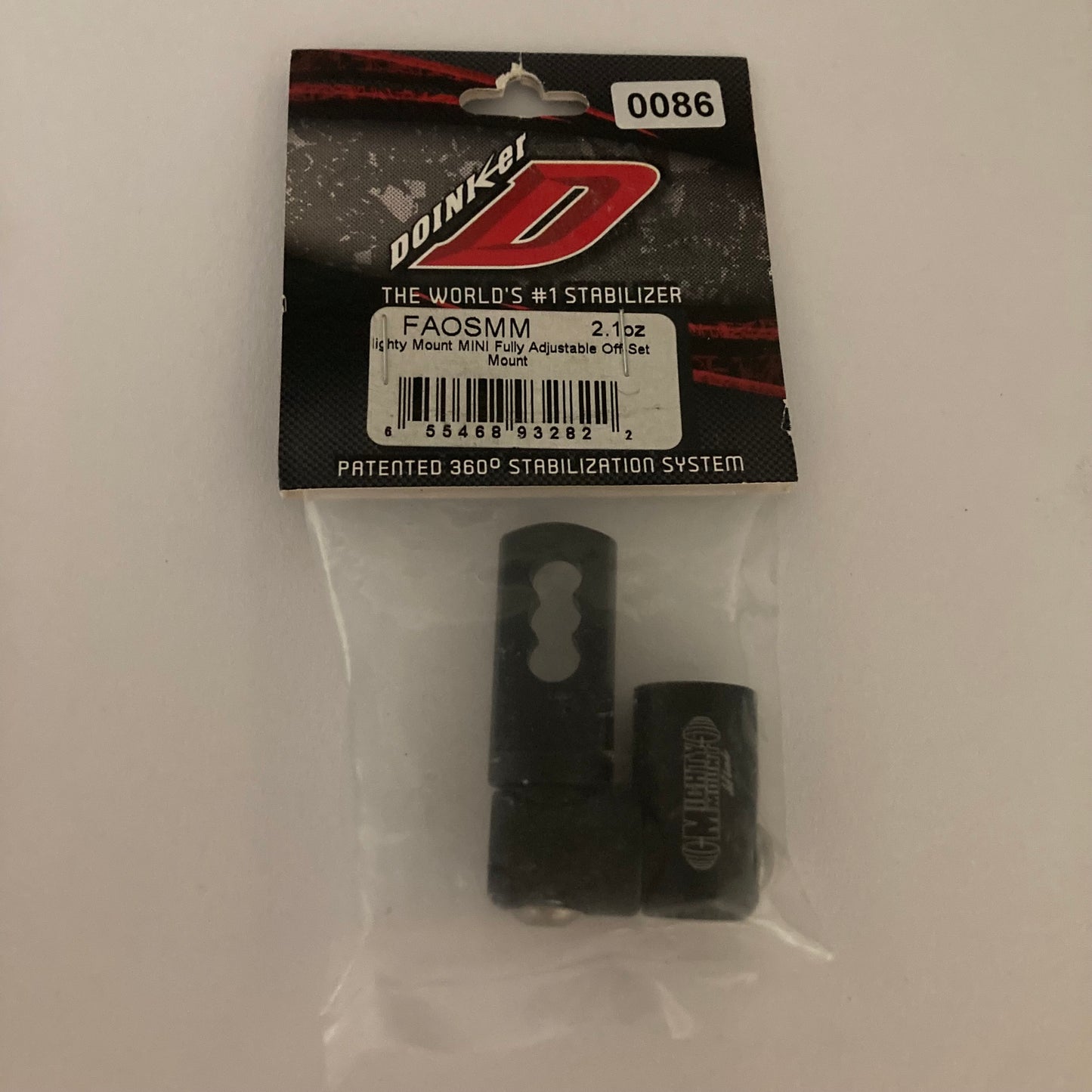 Doinker Mighty Mount Mini Offset V-bar Mount Fully Adjustable - NEW (#86)