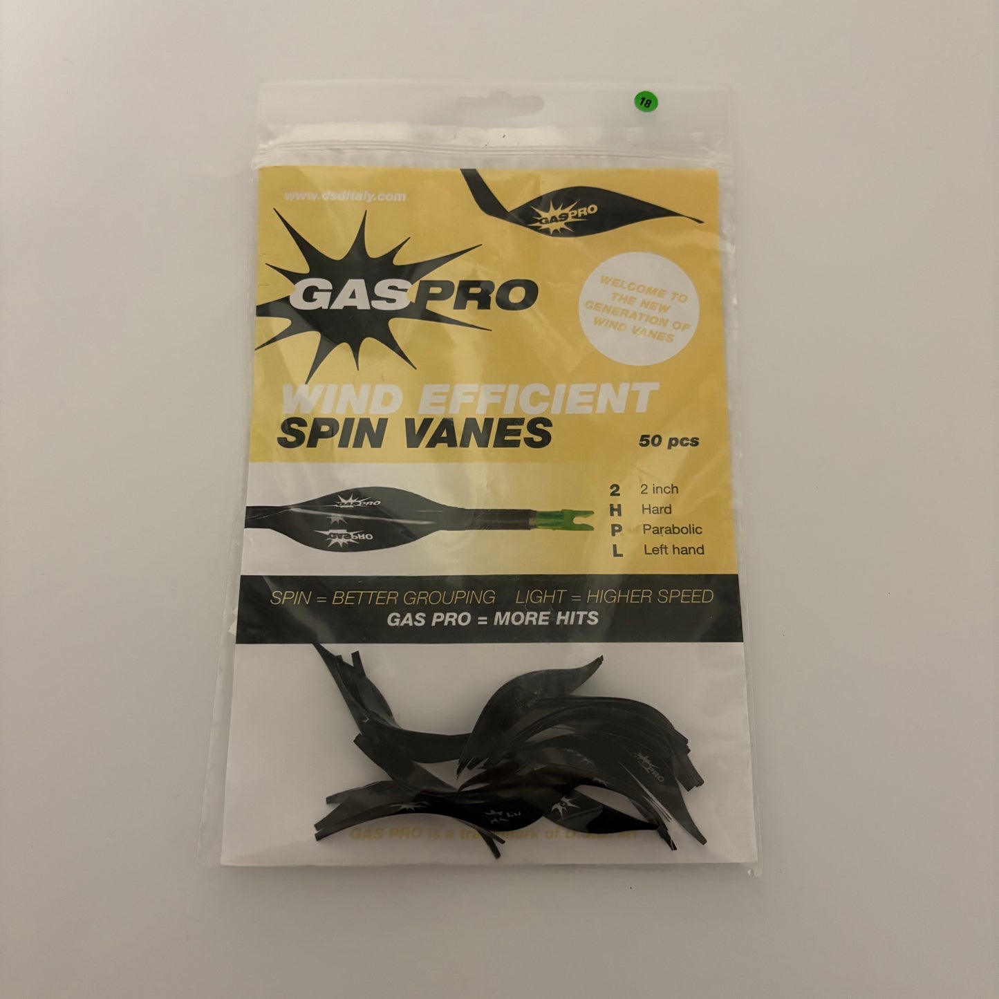 Gas Pro Spin Vanes Wind 2'' Parabolic - NEW