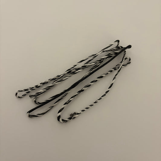 Flex Archery Flemish Traditional String Fast Flight Plus White/Black - NEW