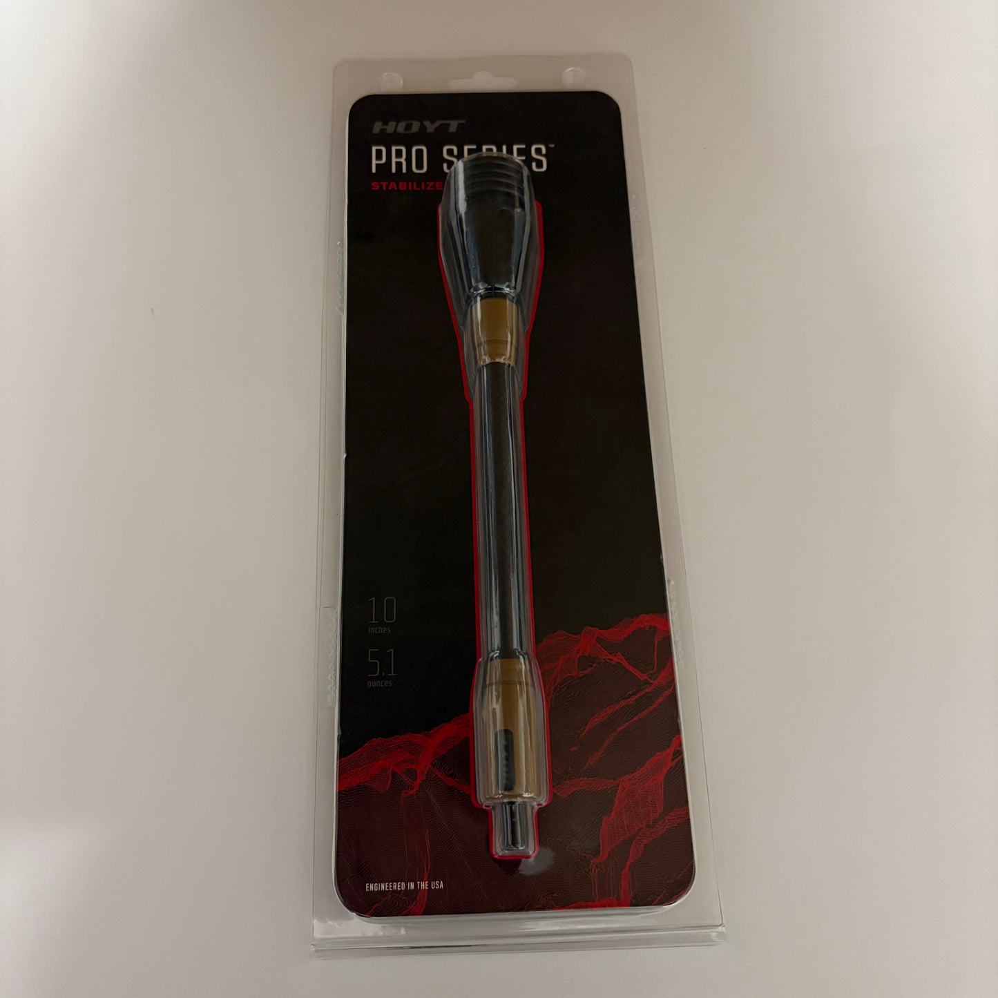 Hoyt Hunting Pro Series Short Stabilizer 10 inch Bourbon - NEW (#370)