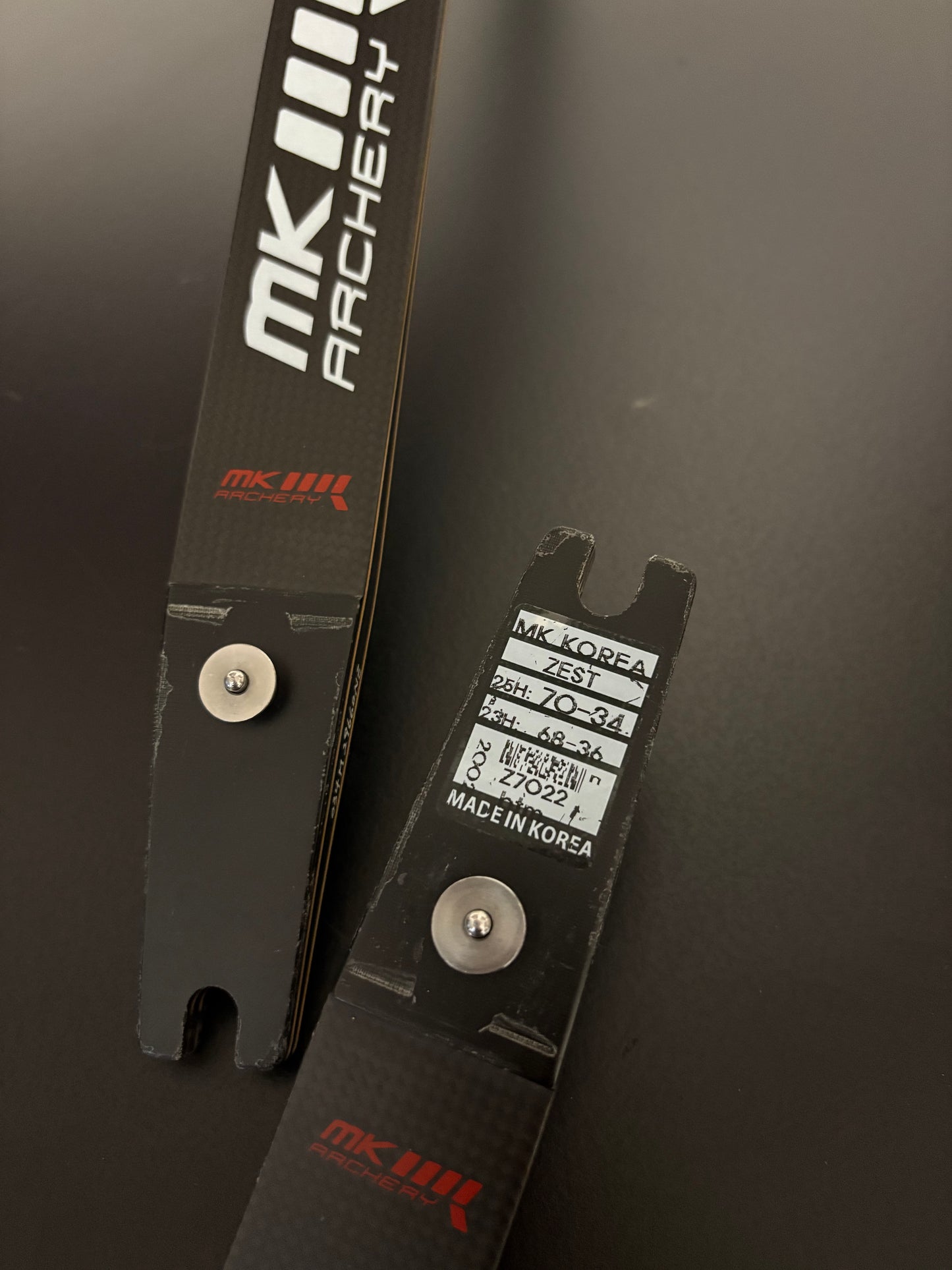MK Zest ILF Limbs 70-34 lbs - Used (#399)