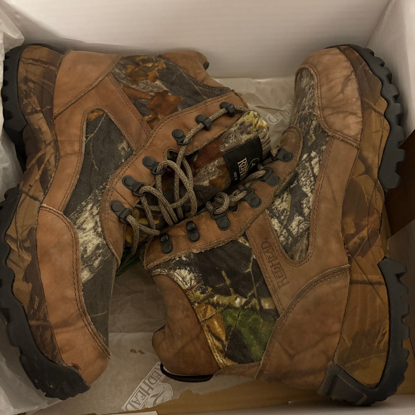 Redhead Trailblazer Outdoor Boots Size 42 EUR Camo - NEW (#372)