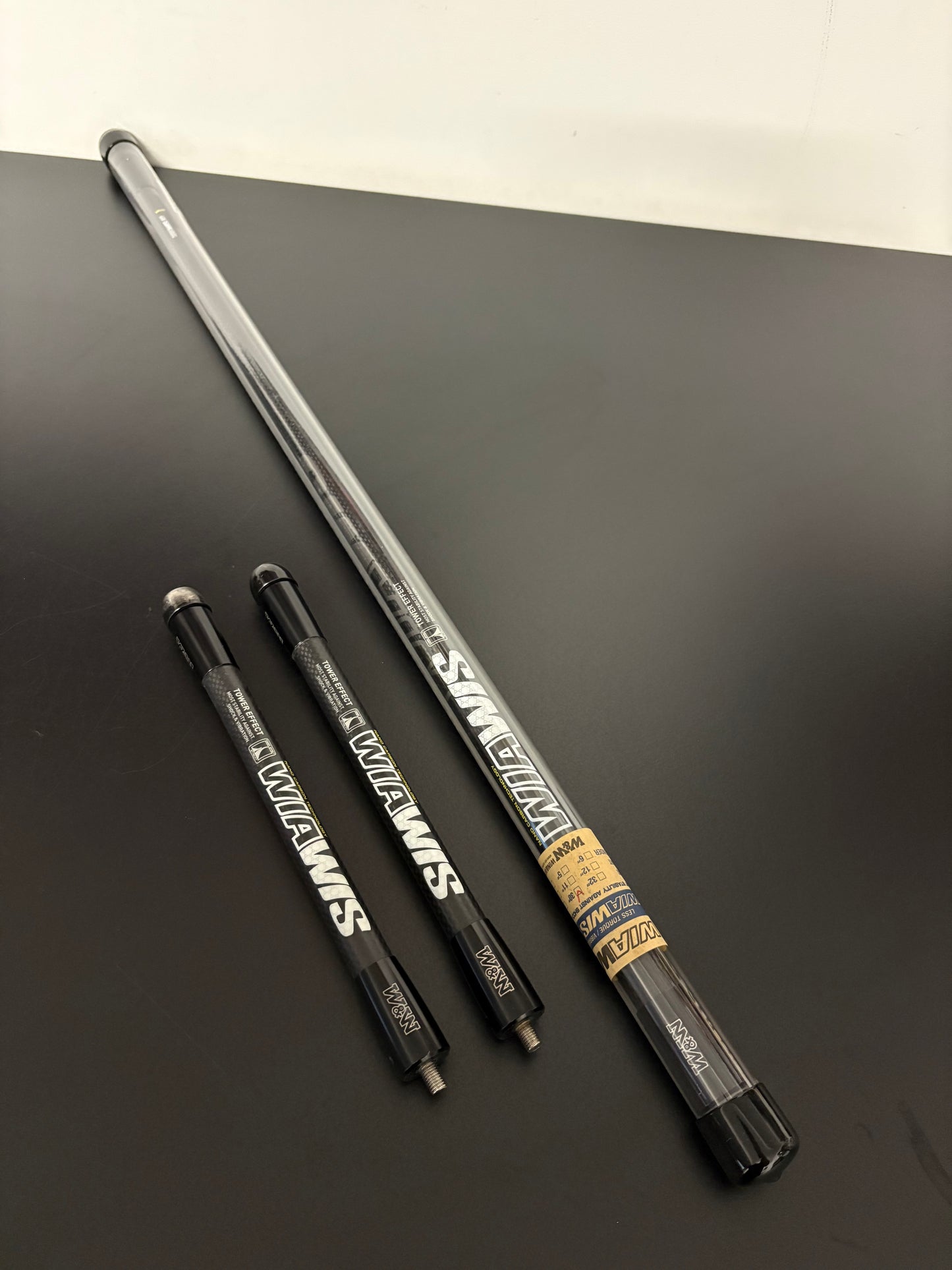 W&W Wiawis S21 Stabilizer Set 30 + 2x10 inch Black - Show Model (#279)