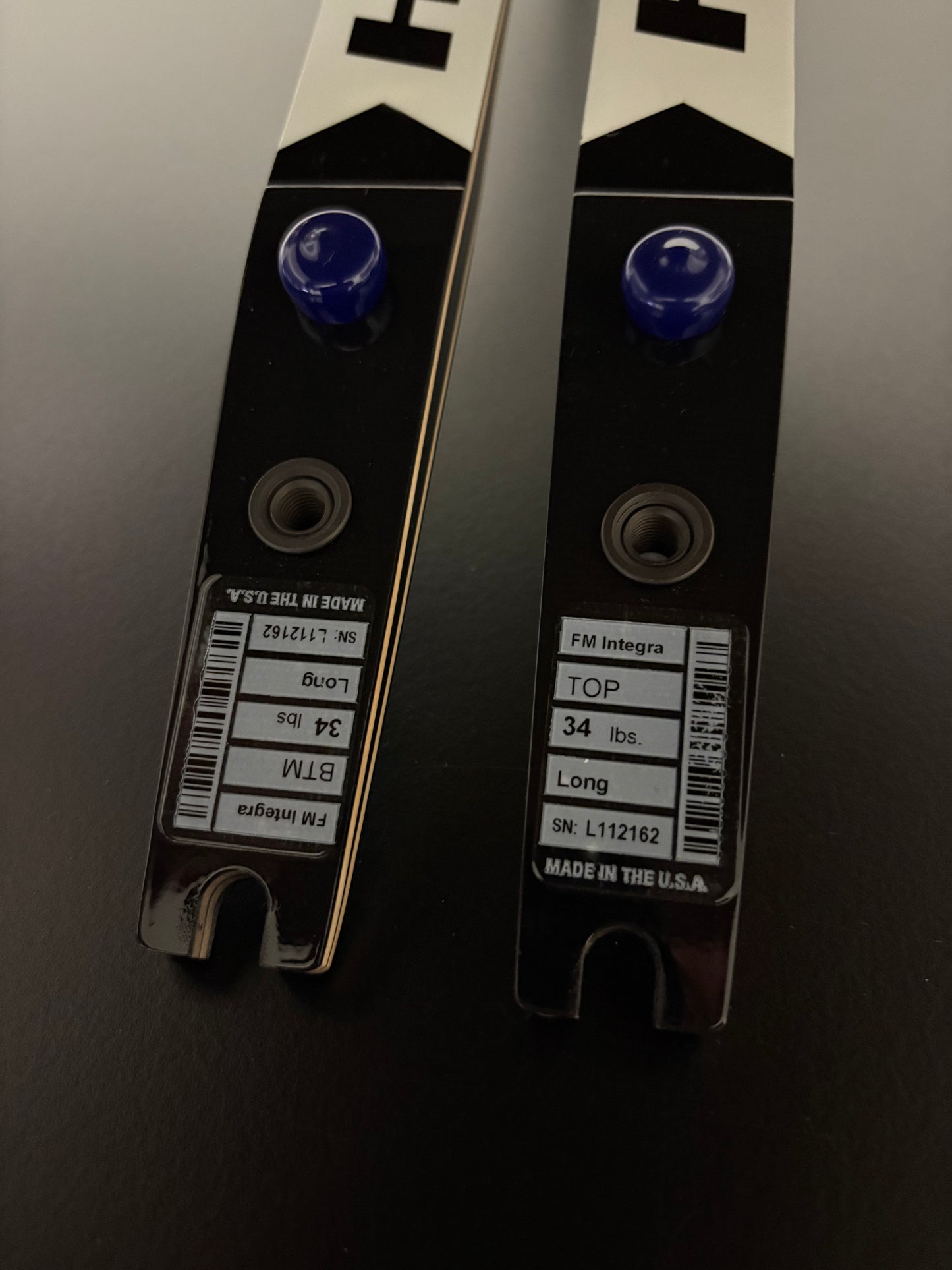 Hoyt Integra Formula Limbs 70-34 lbs - NEW (#294)