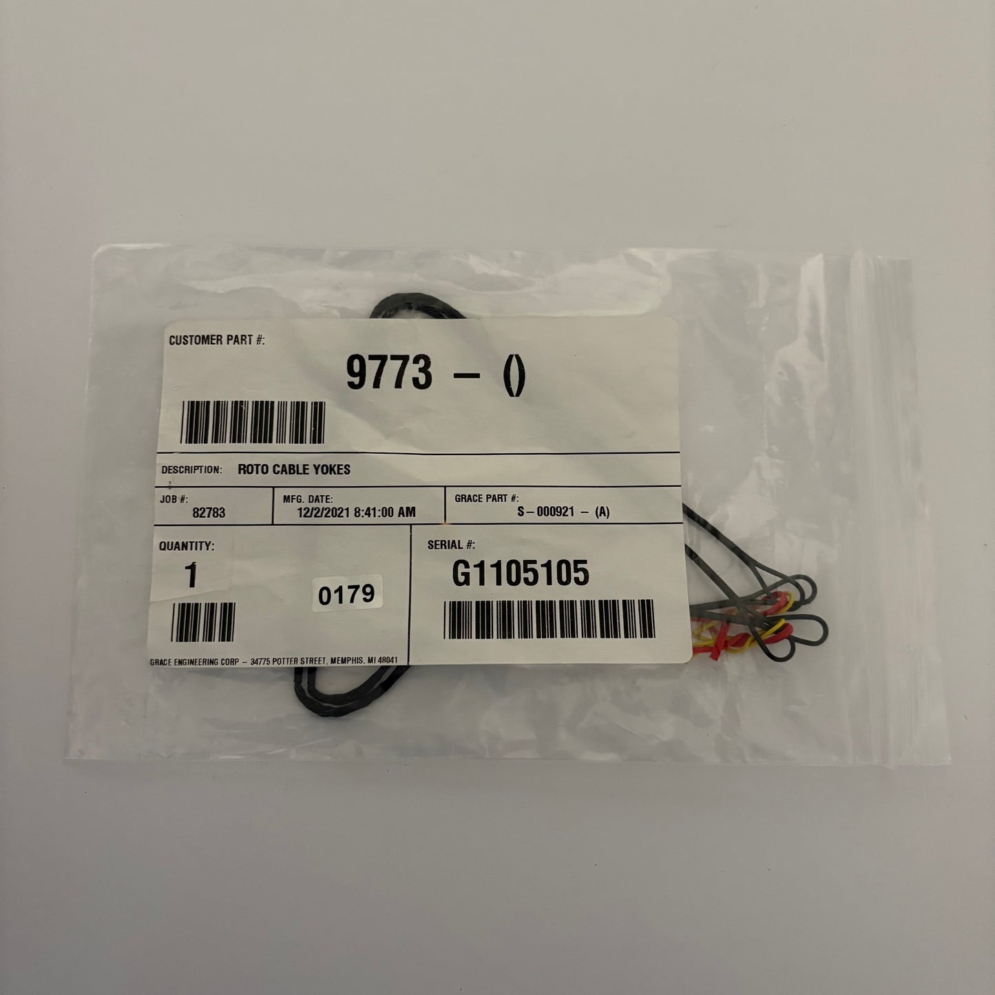 G5 Prime Black Series Roto Cable Yokes Black - NEW (#179)