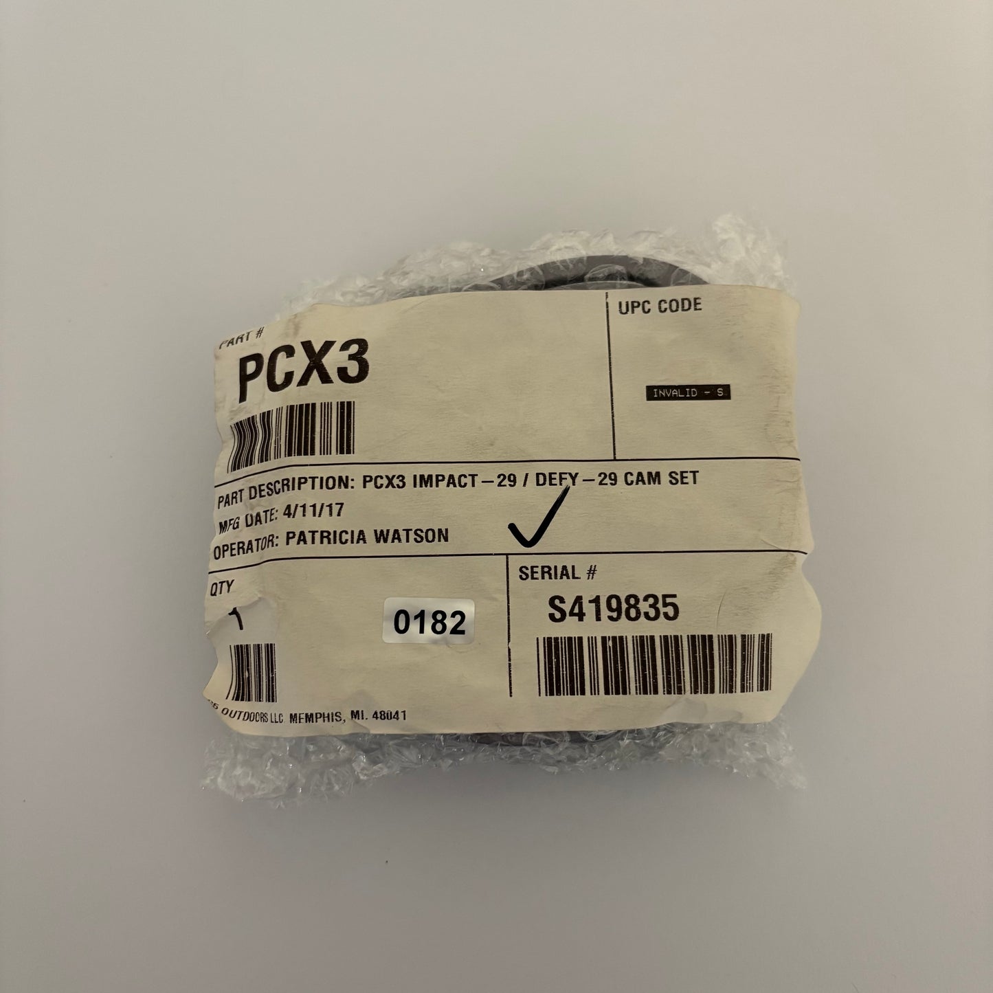 Prime Cam PCX #3 Impact/Defy/Alloy 29 inch - NEW (#182)