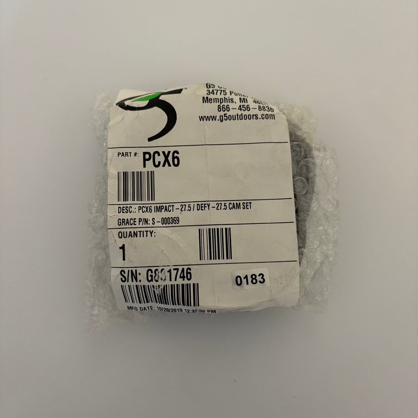 Prime Cam PCX #6 Impact/Defy/Alloy 27.5 inch - NEW (#183)