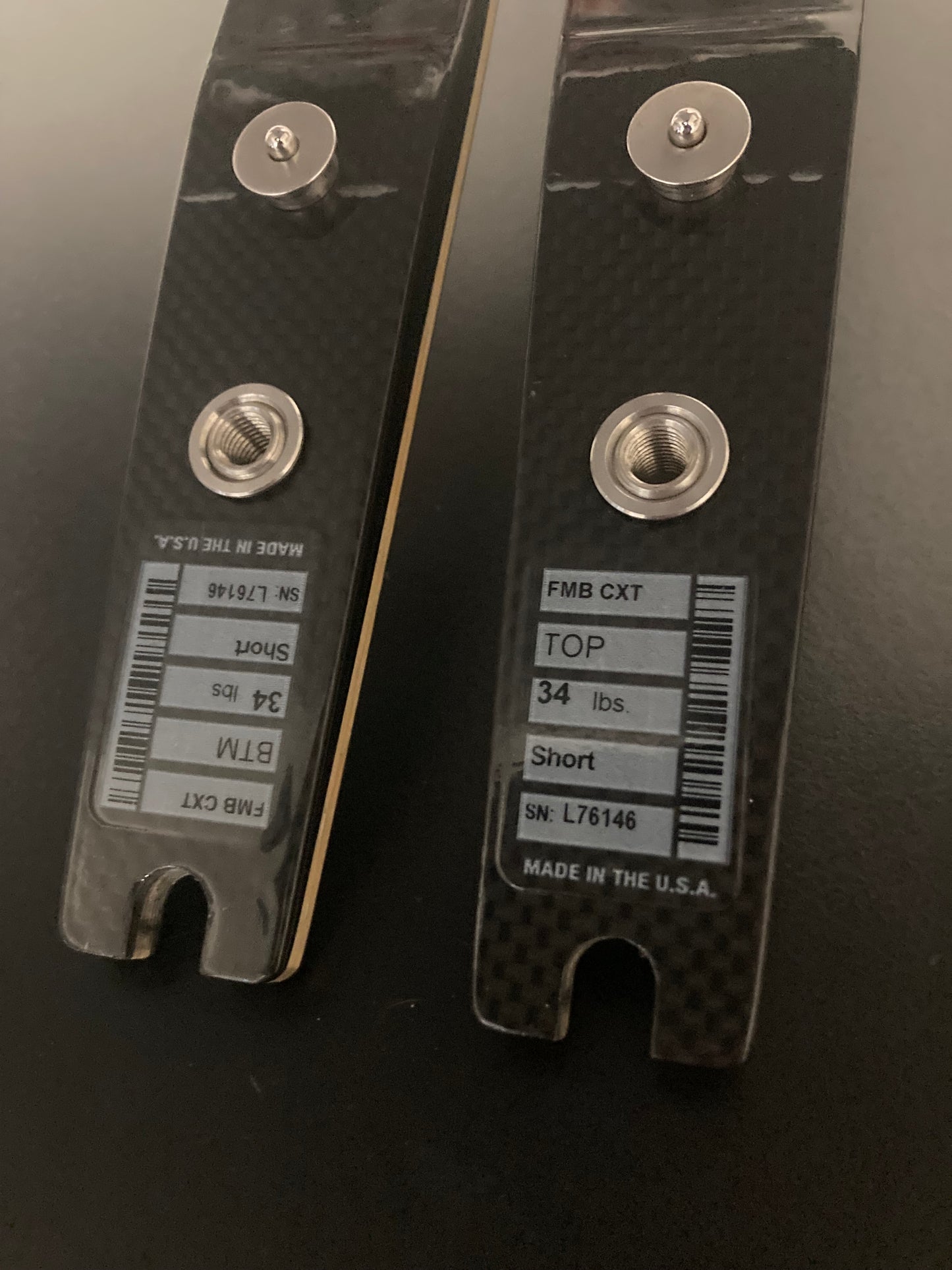 Hoyt X-Tour Formula Limbs Bamboo 66-34 lbs - Used (#183)