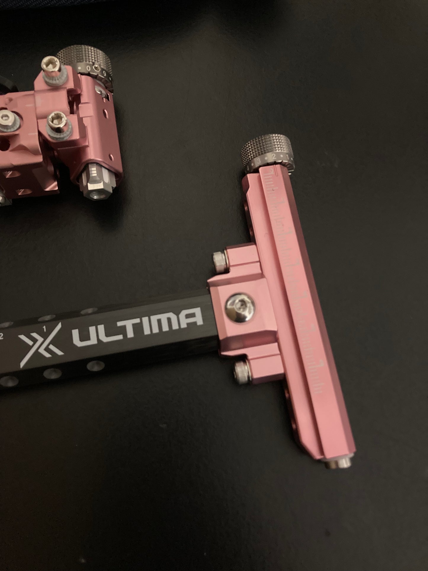 Shibuya Ultima CPX II Carbon Compound Sight RH/LH Pink 365-6 inch - NEW