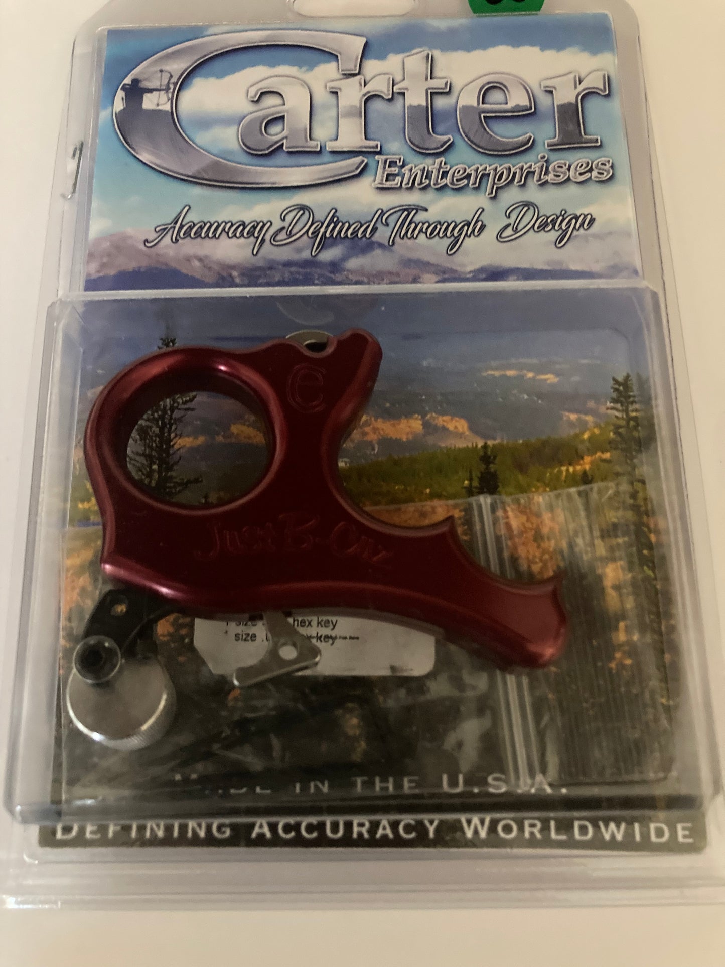 Carter Just B-Cuz Trigger Release Red- NEW (#65)