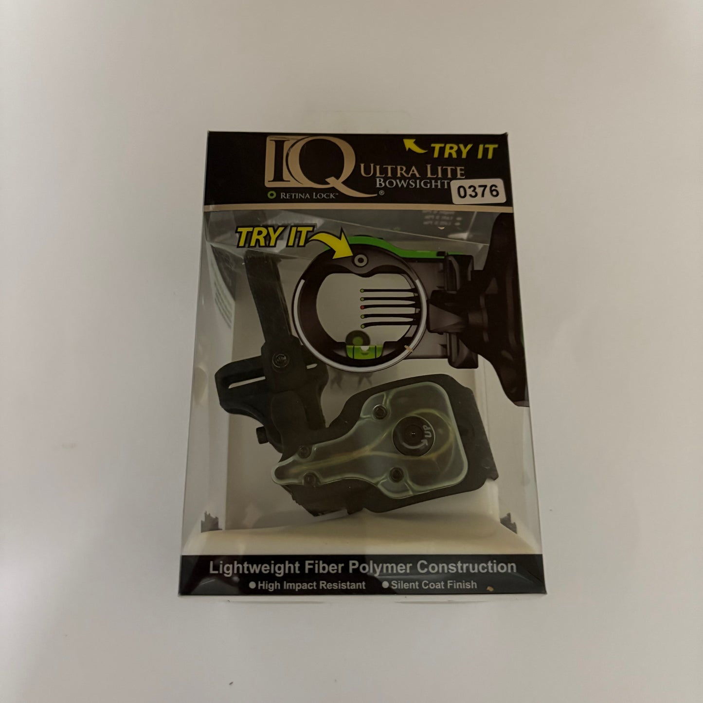 IQ Ultra Lite Retina Lock 5-pin Sight RH Black - NEW (#376)