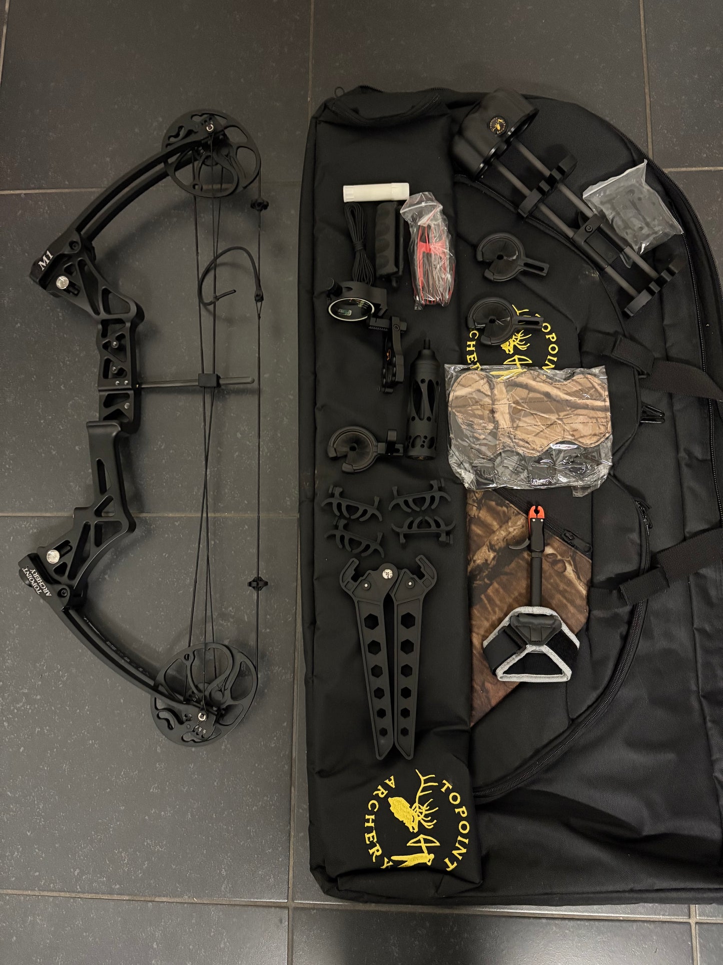 Topoint M1 Deluxe Compound Kit RH Black - NEW