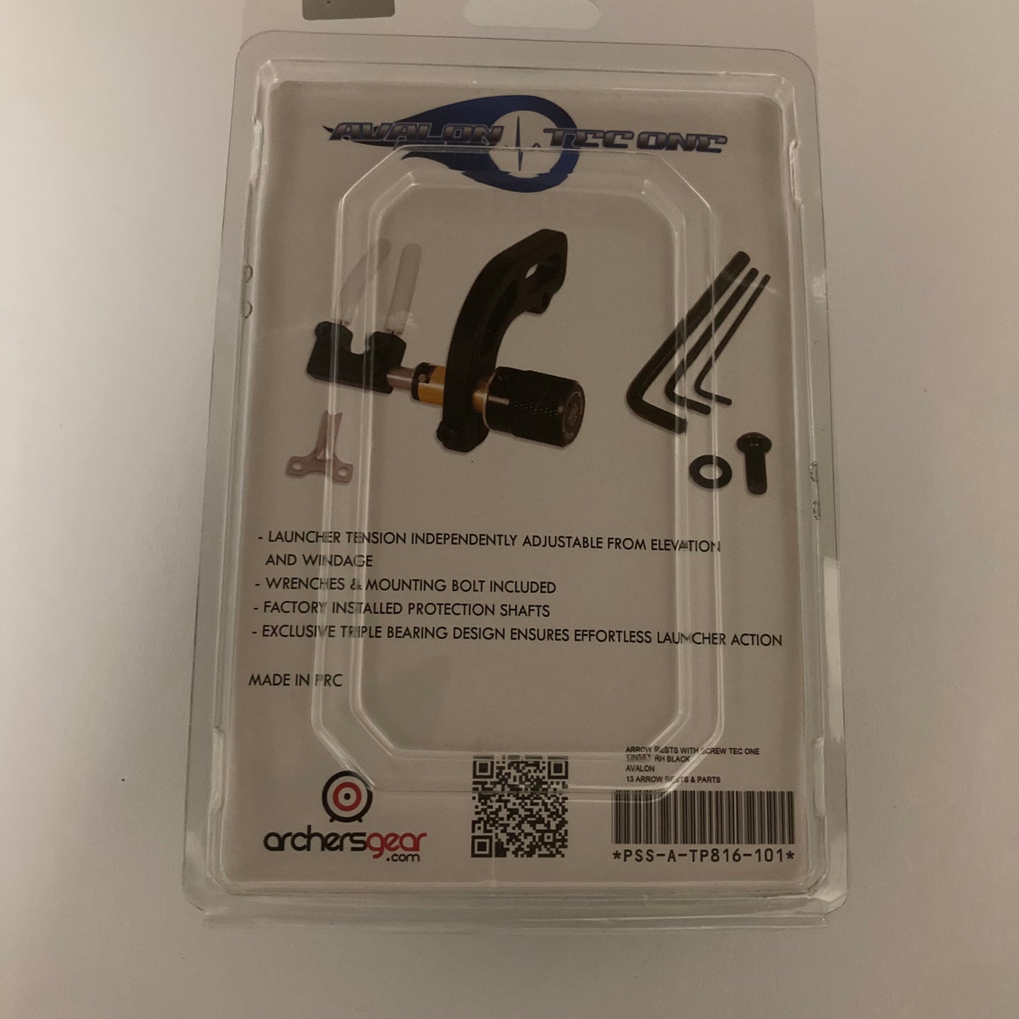 Avalon Onset Compound Arrow Rest RH - NEW (#24)