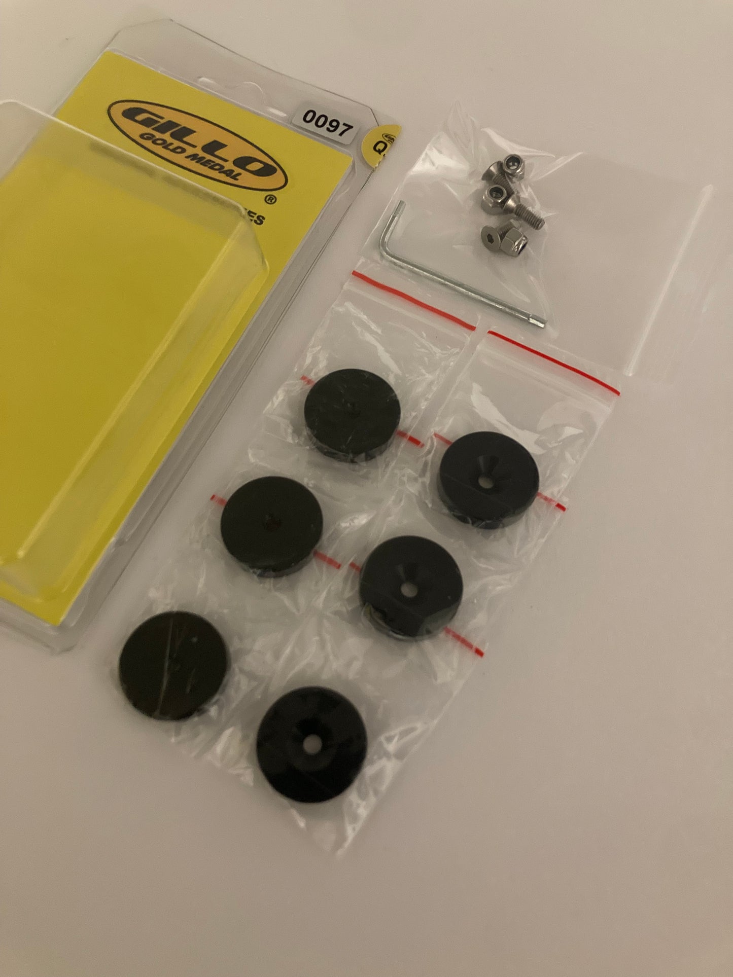 Gillo Weight Disk Kit Stainless/Aluminium - NEW (#95-96-97)