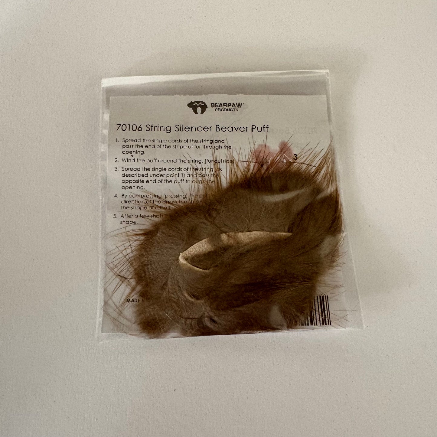 Bearpaw String Silencer Beaver Puff - NEW (#382)