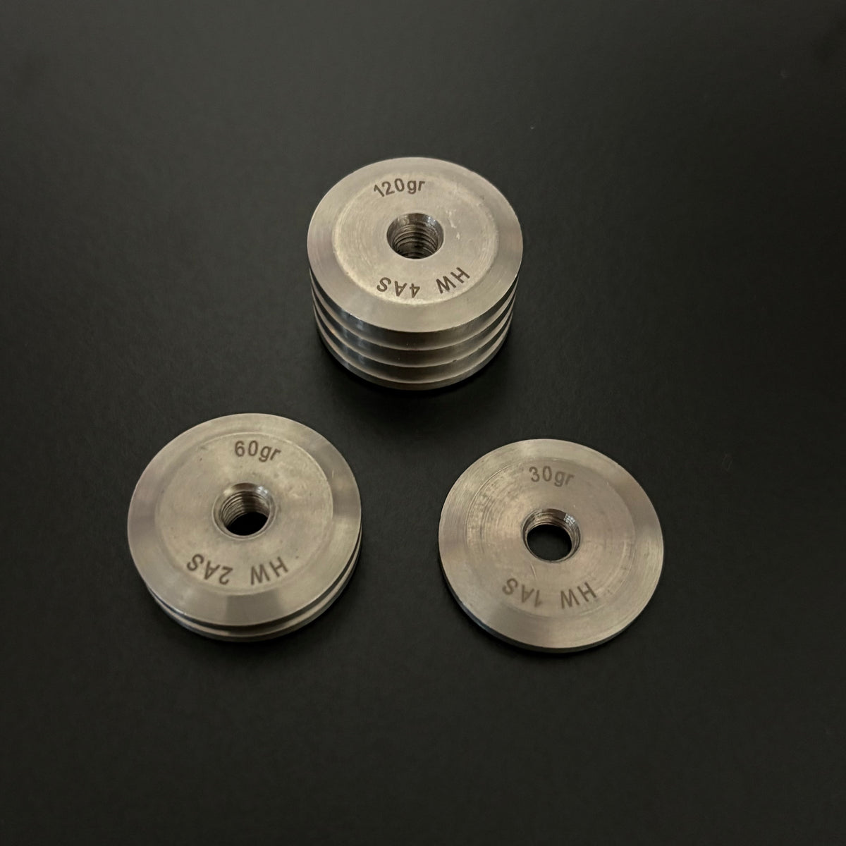 Arc Système HW35mm M8 Stabilizer Weight 4-2-1 Weight Kit - Used (#OR129-130-131)