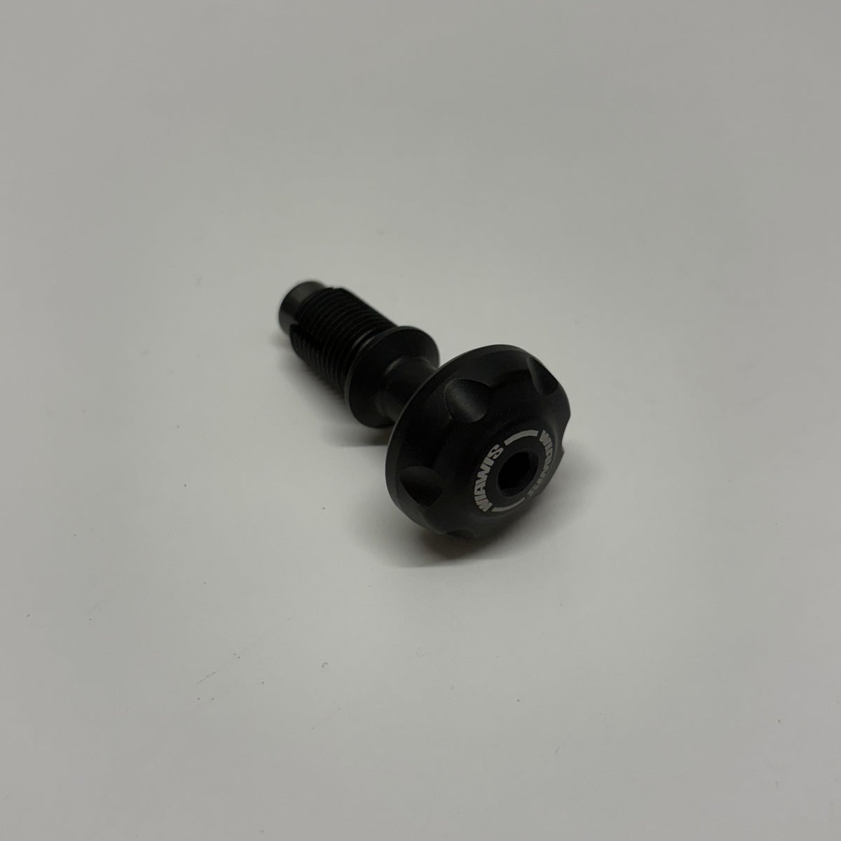 W&W Wiawis Tiller Adjustment Bolt ATF-DX Aluminium Black - NEW (#645)