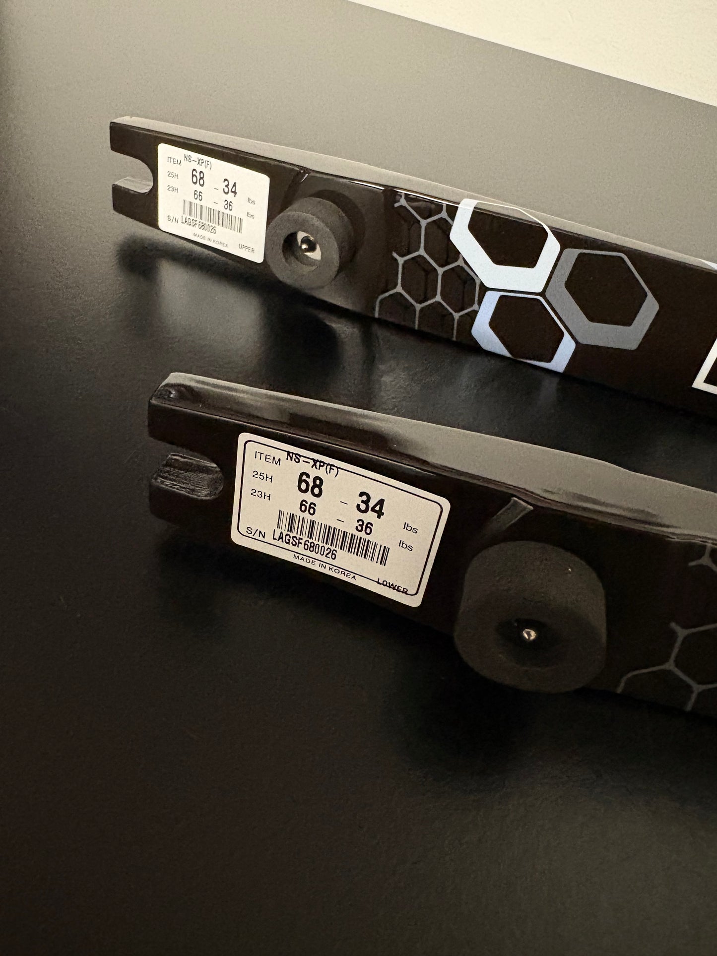 W&W Wiawis NS-XP Limbs ILF 68-34 lbs - NEW (#202)