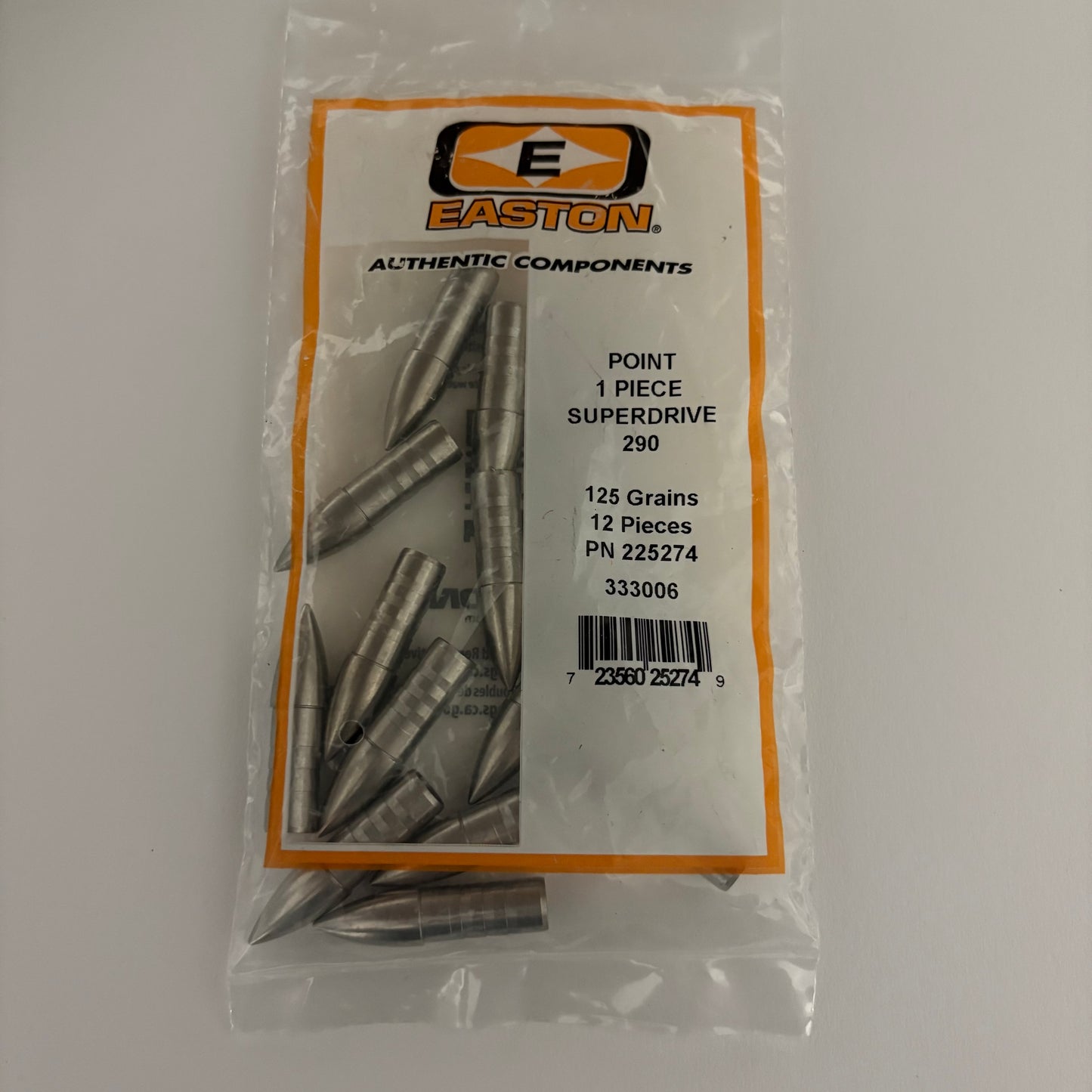 Easton Superdrive 25 Carbon Arrow Shafts Including Points - NEW