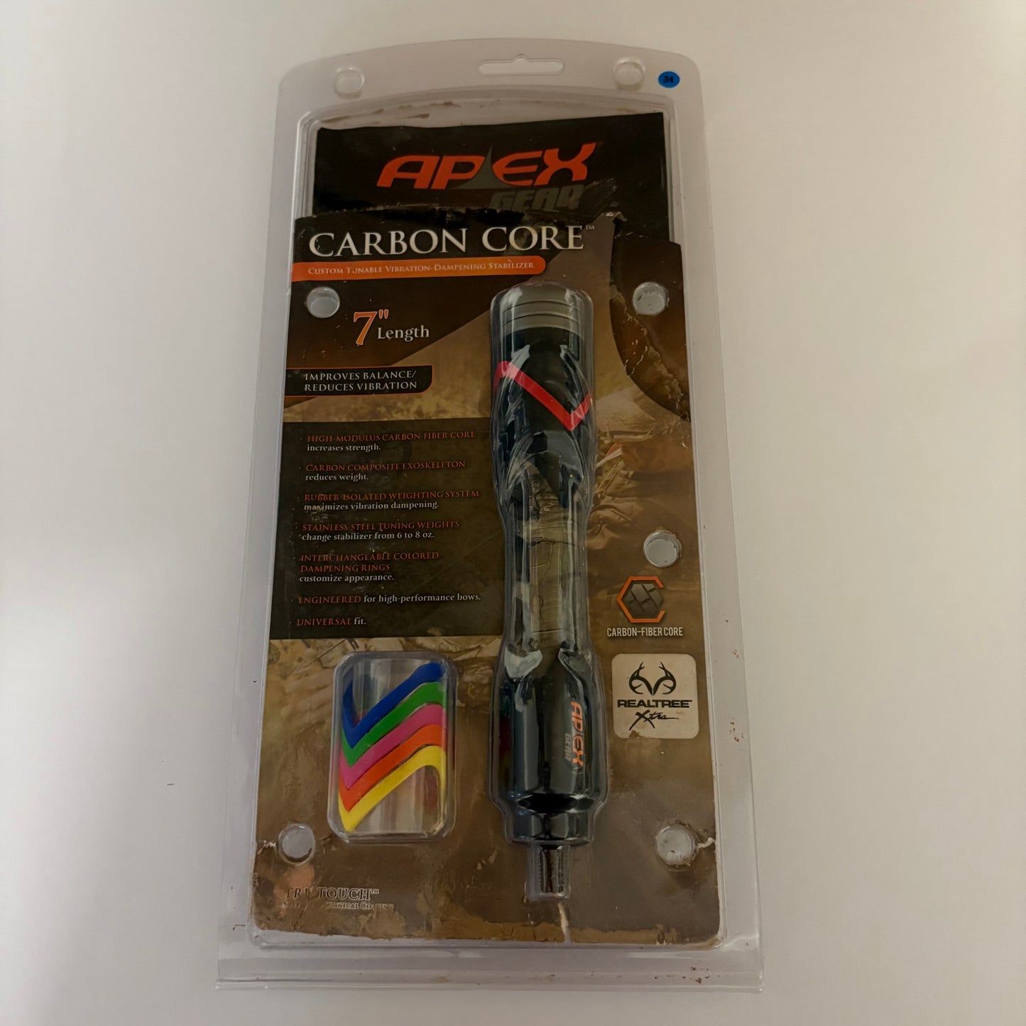 Apex Carbon Core Hunting Stabilizer 7 inch Realtree - Show Model (#B34)