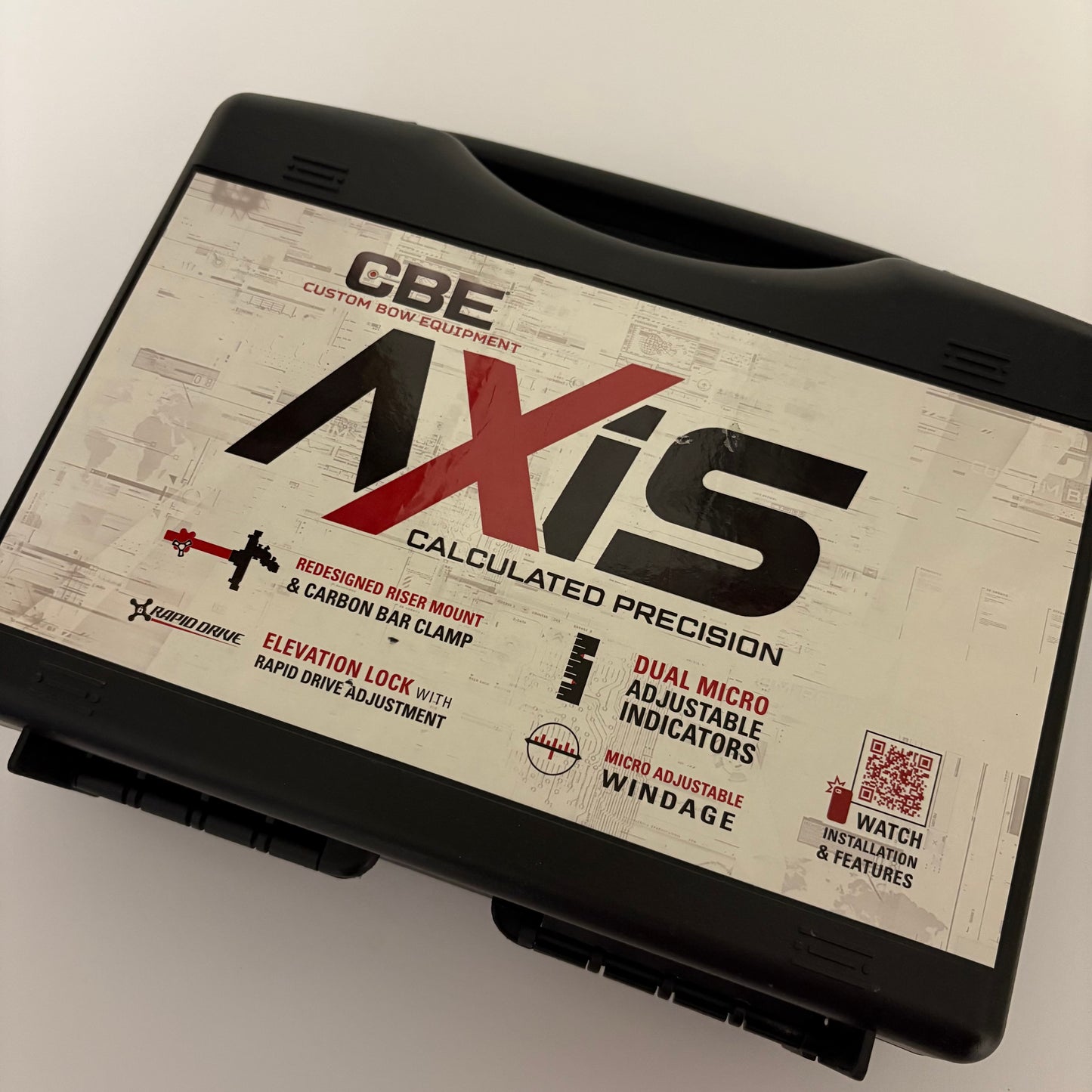 CBE Axis Compound Sight RH Black 6'' - Show Model (#B35)