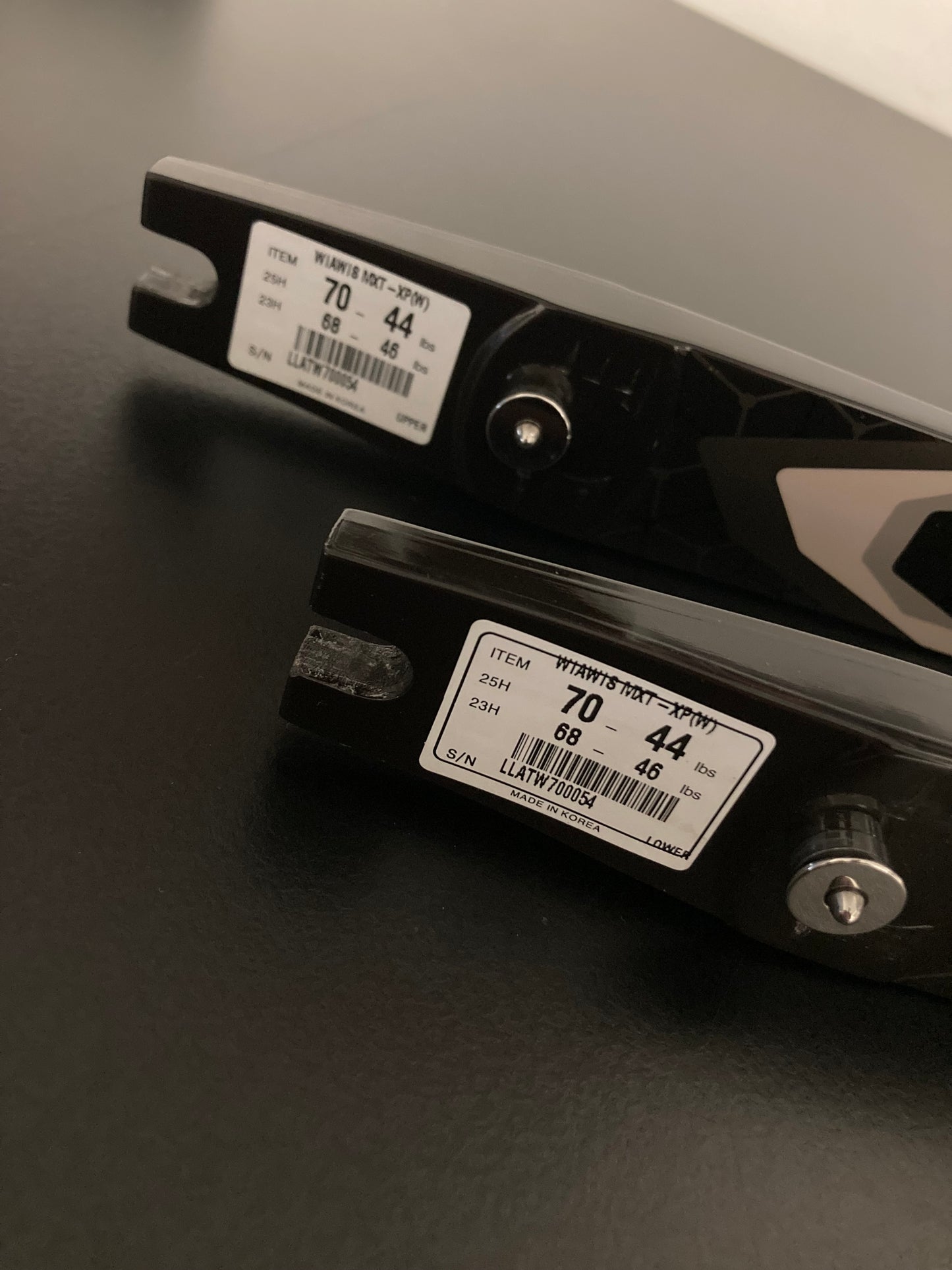 W&W Wiawis MXT-XP Wood Limbs ILF 70-44 lbs - Used (#132)