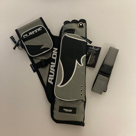Avalon Classic Hip Quiver RH Grey - NEW