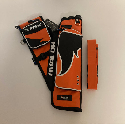 Avalon Classic Hip Quiver RH Orange - NEW