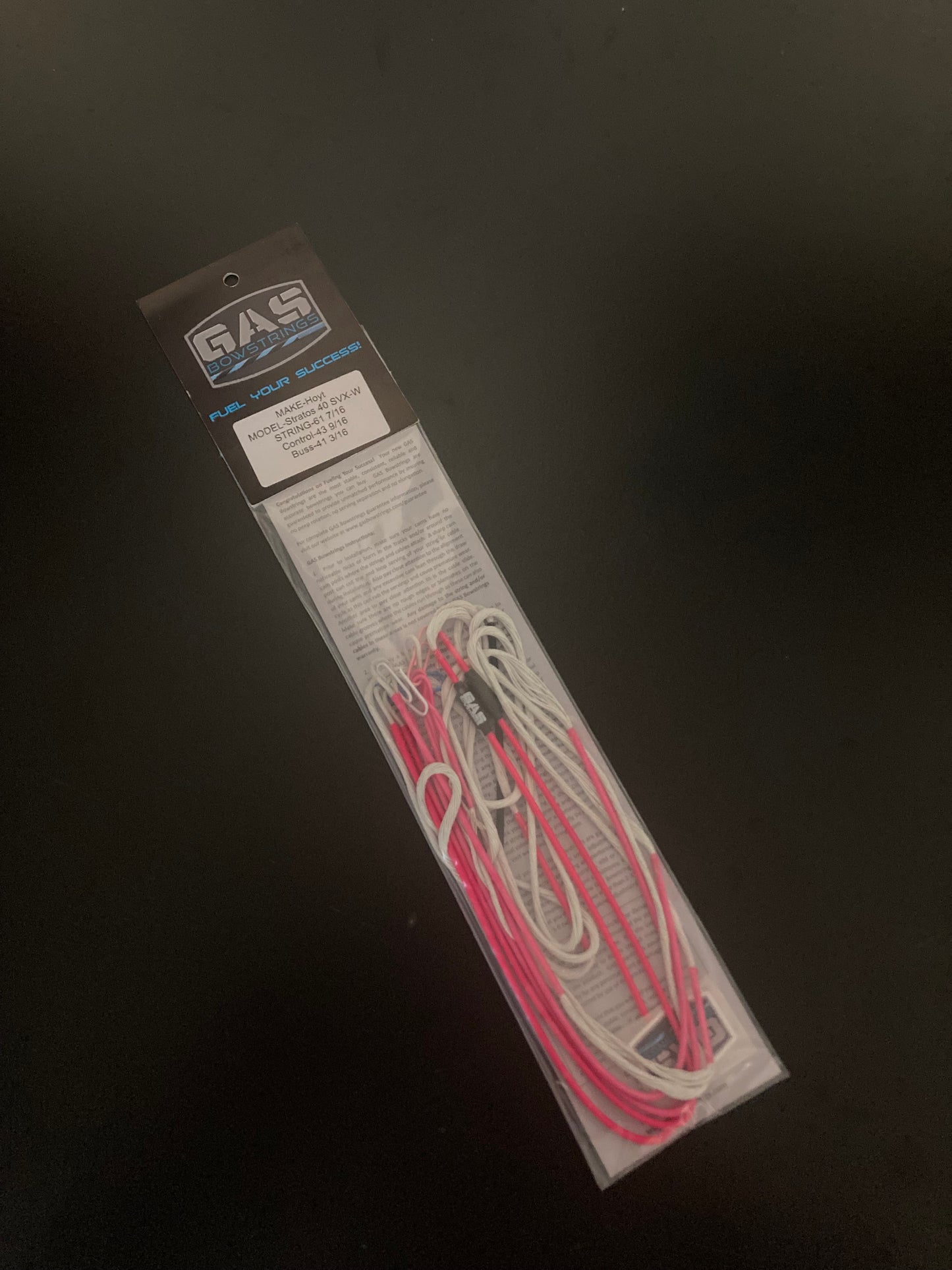 GAS Bowstrings Hoyt Stratos 40 SVX #3 Full Set - NEW