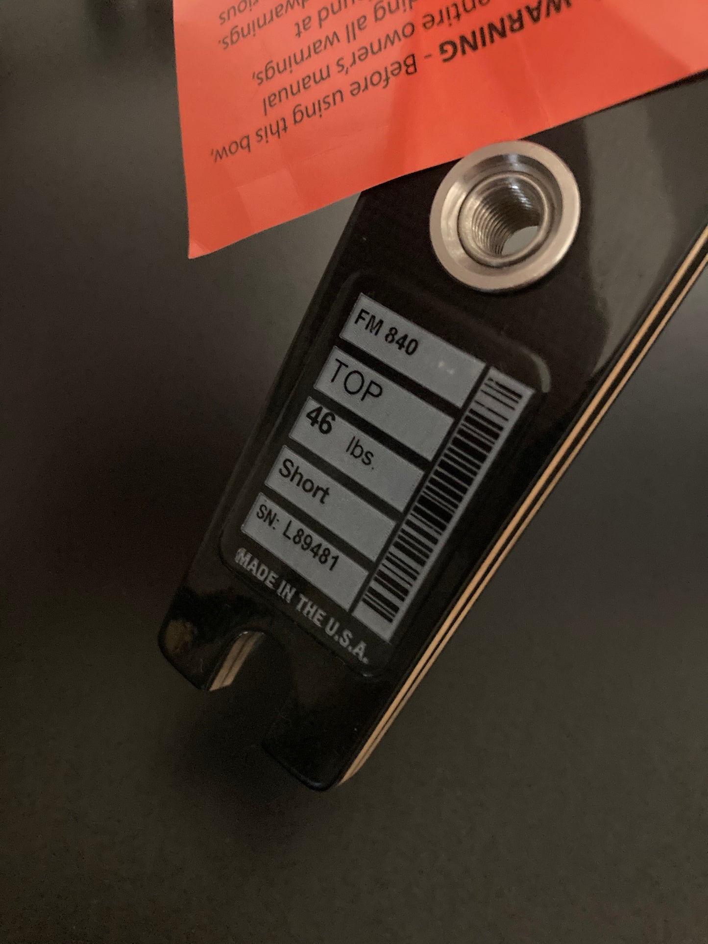 Hoyt 840 Formula Limbs 66-46 lbs - NEW (#5)