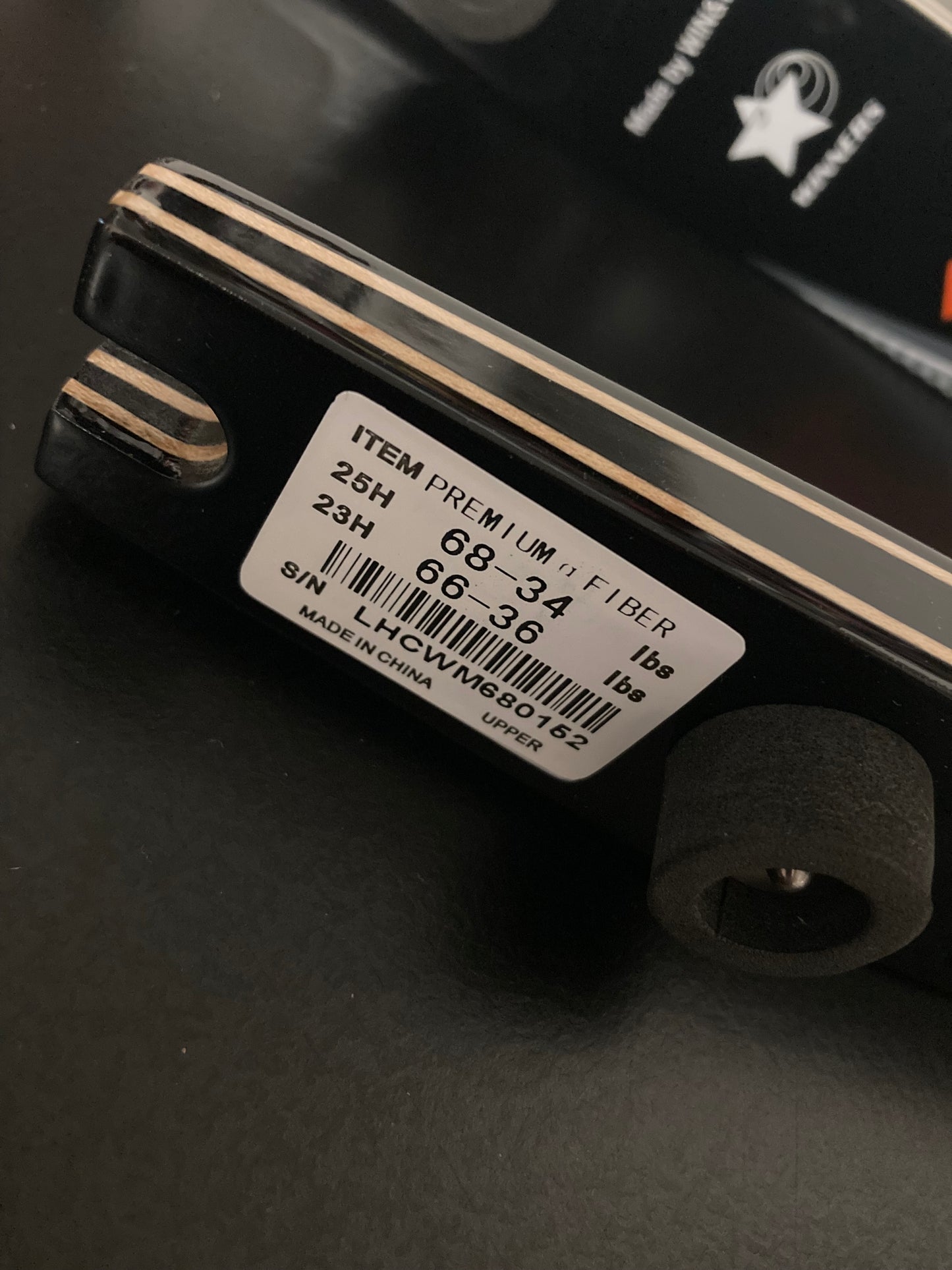 WNS Premium-Alpha Fiber Limbs ILF 68-34 lbs - NEW (#14)