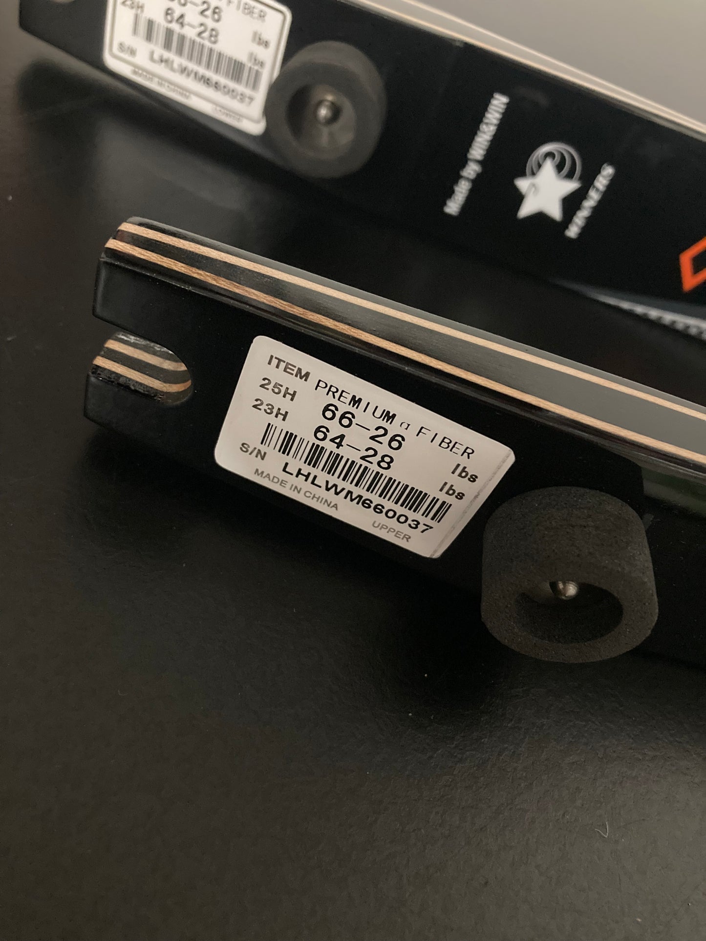 WNS Premium-Alpha Fiber Limbs ILF 66-26 lbs - NEW (#15)