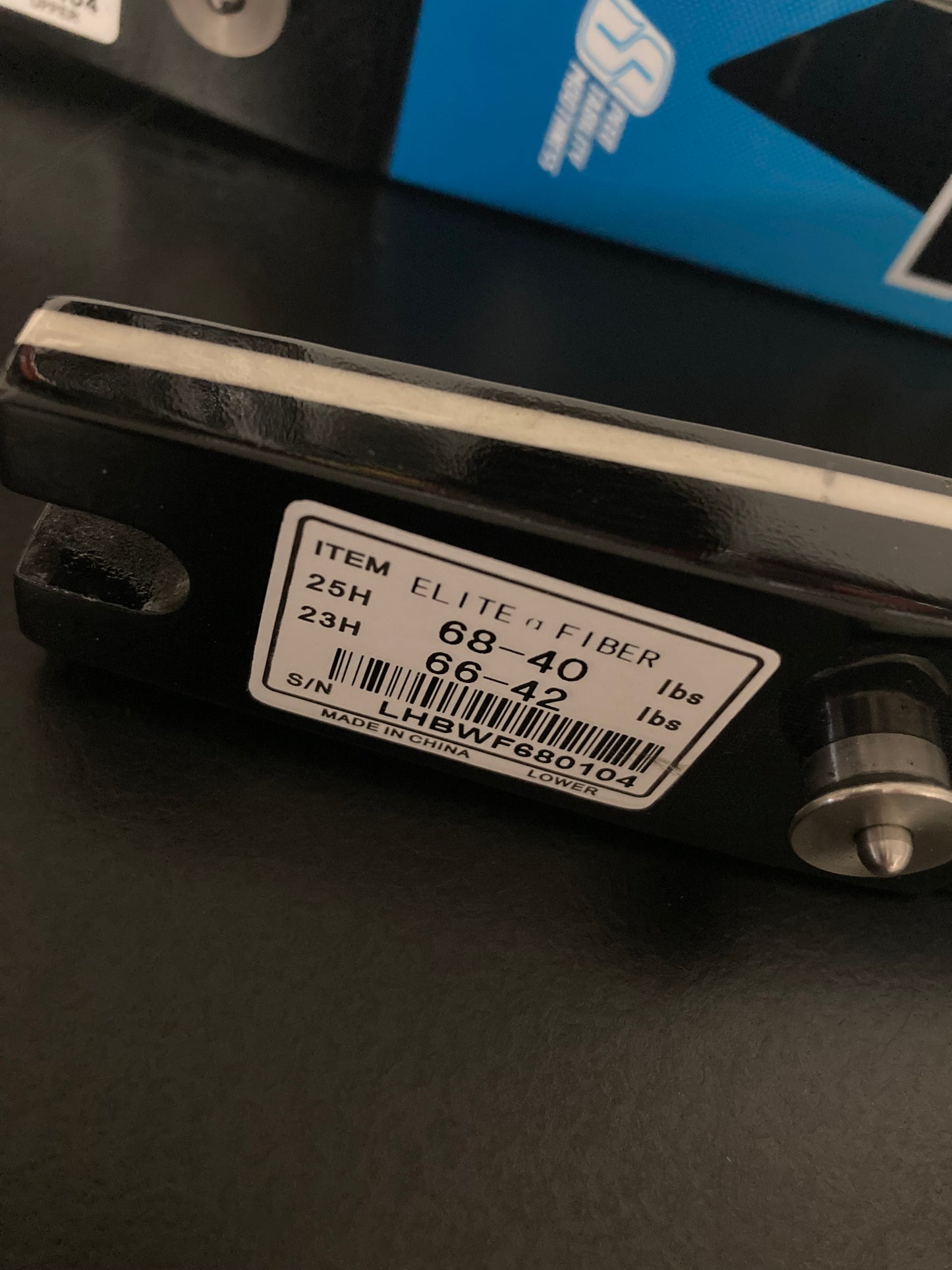 WNS Elite-Alpha Fiber Limbs 68-40 lbs - NEW (#27)