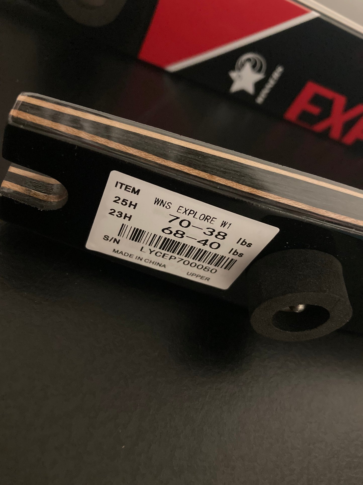 WNS Explore W1 Limbs 70-38 lbs - NEW (#28)