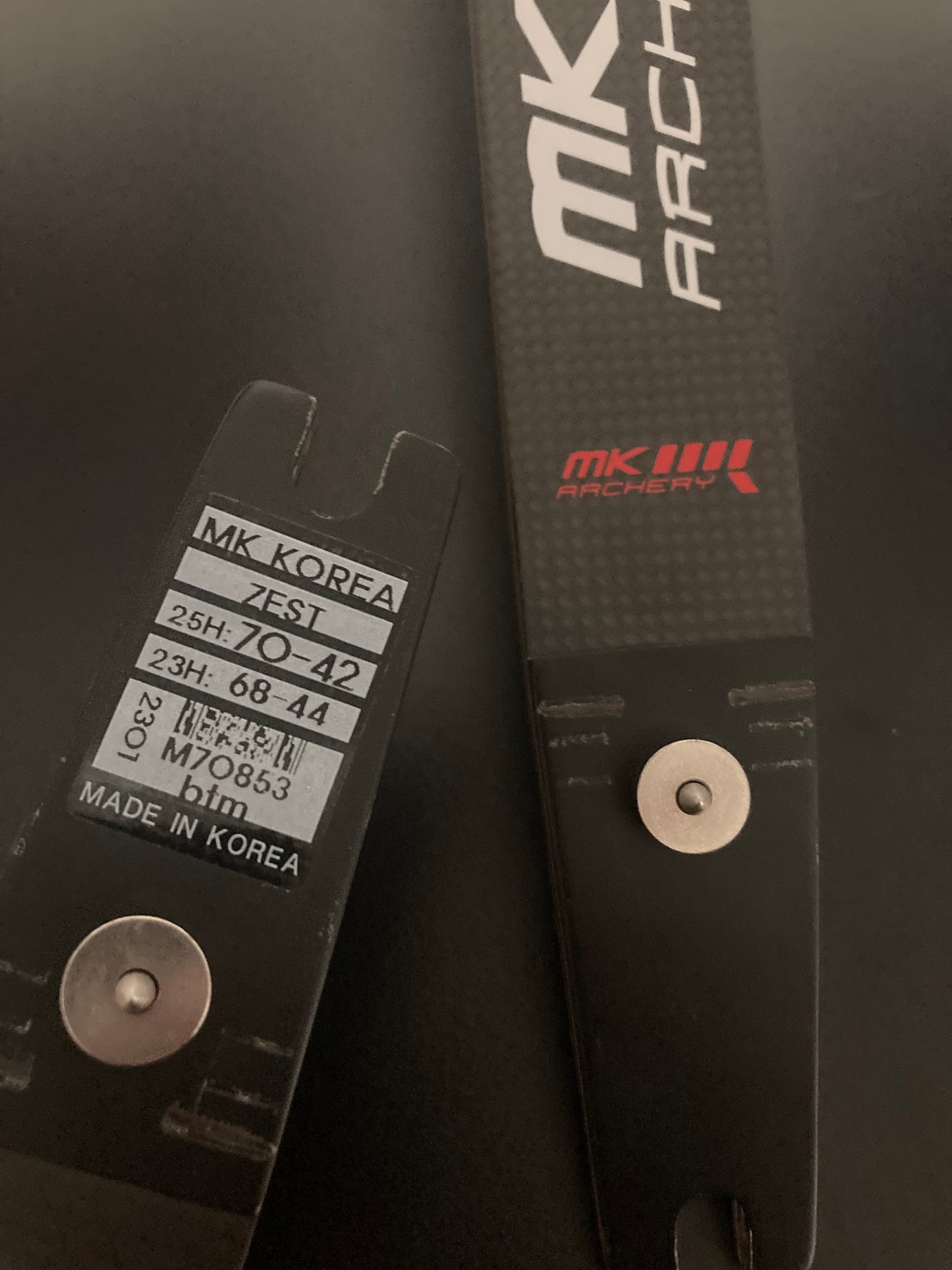 MK Zest ILF Limbs 70-42 lbs - Used (#124)