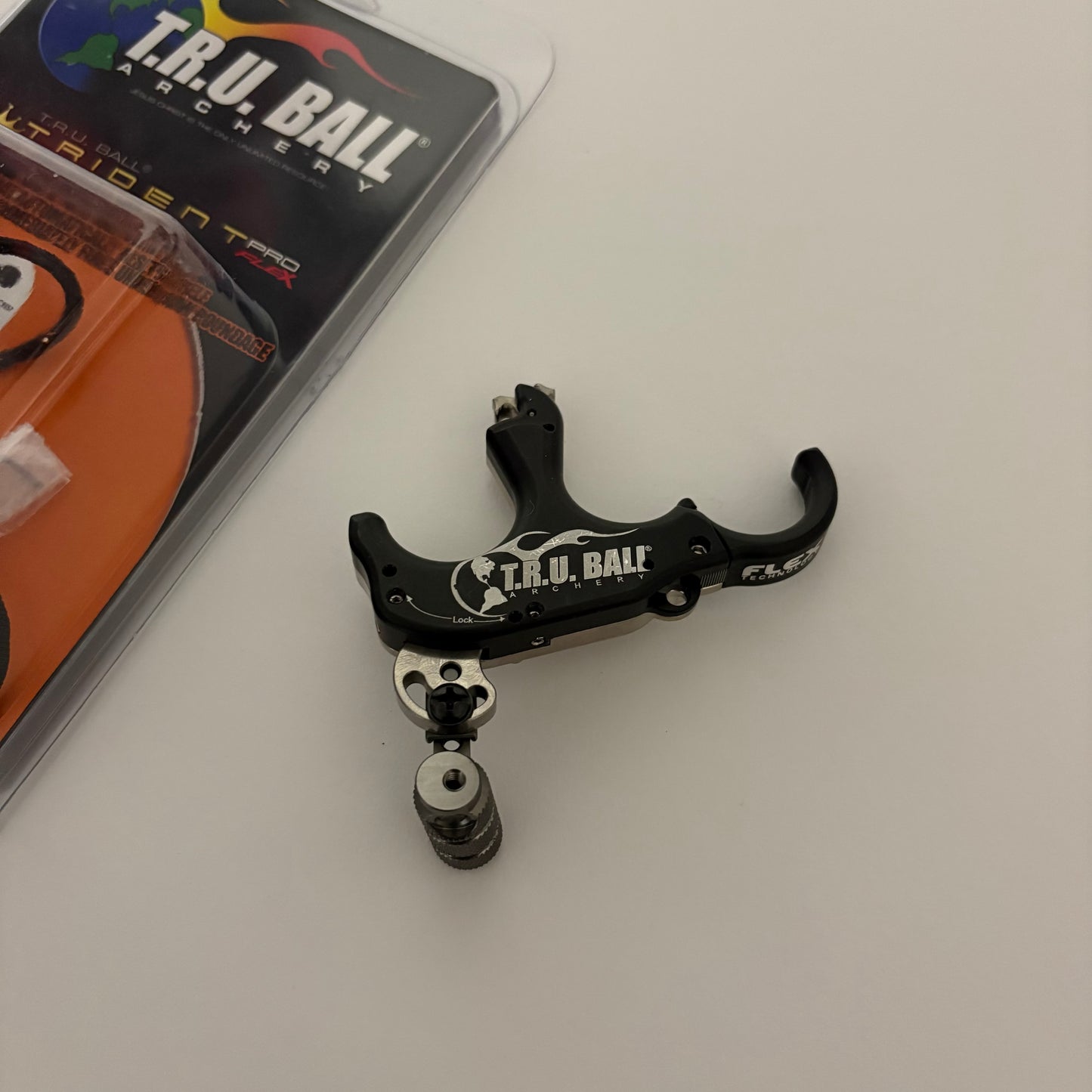 TRU Ball Trident Flex Pro Trigger Release Quicksilver Brass Medium - NEW (#330)