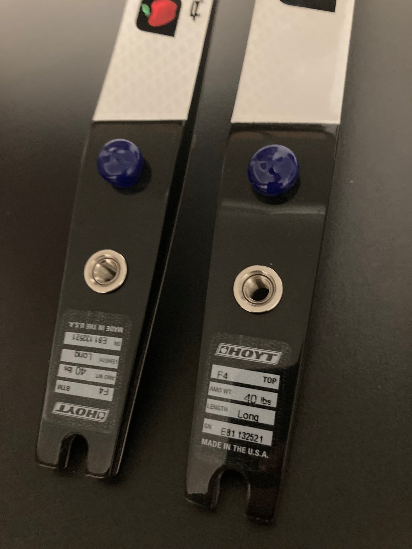 Hoyt F4 Formula Limbs Foam 70-40 lbs - NEW (#76)