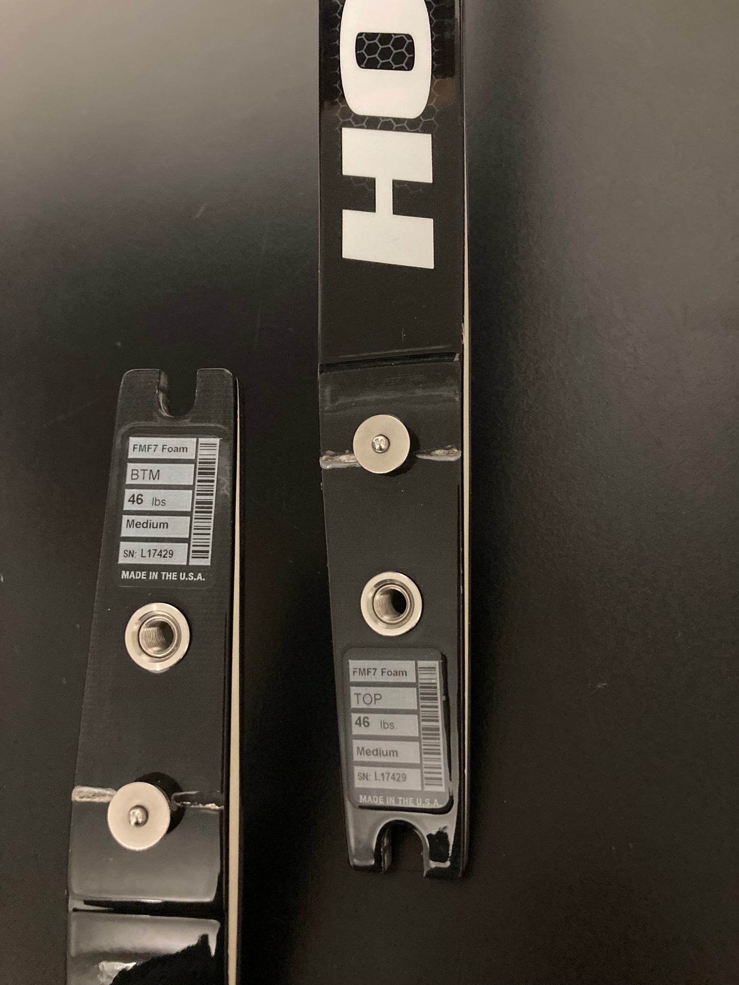 Hoyt F7 Formula Limbs Foam 68-46 lbs- Used (#63)