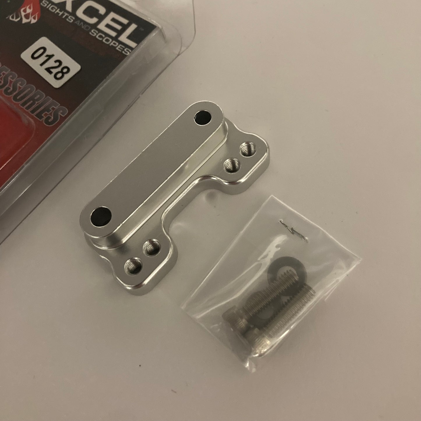 Axcel AX Offset Bracket Silver - NEW (#128)